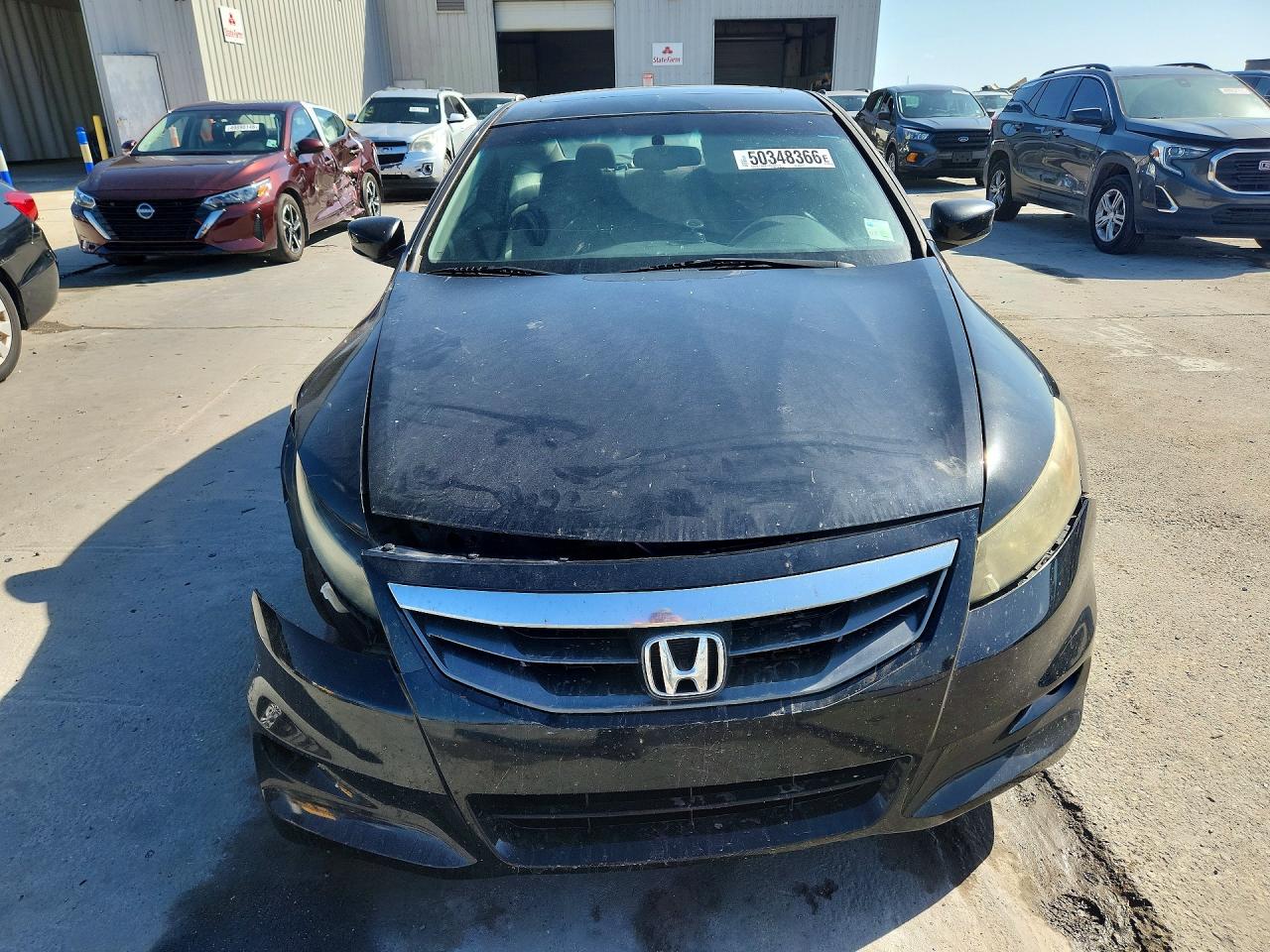 2012 Honda Accord Ex Black vin: 1HGCS1B70CA013452