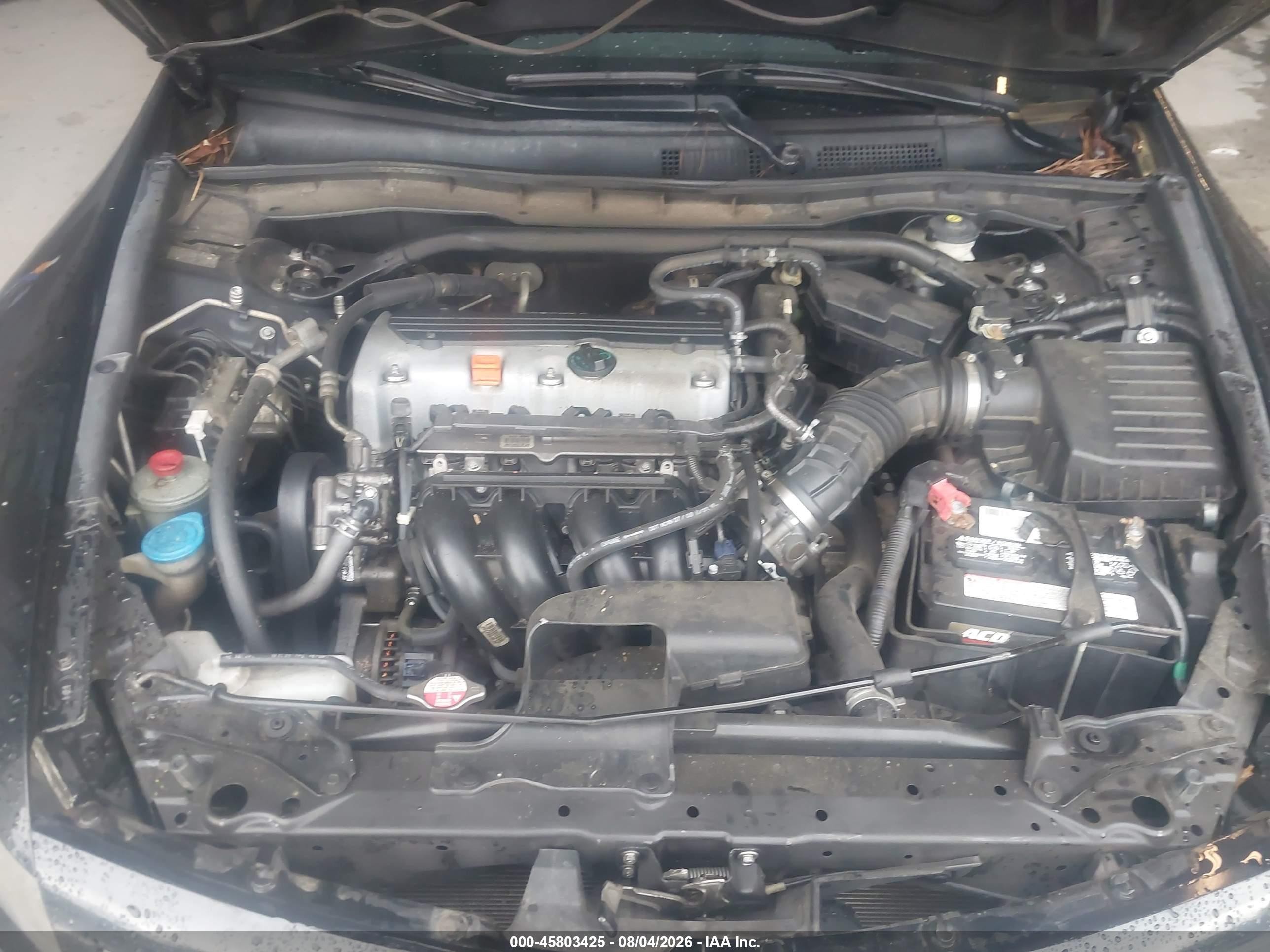 2010 Honda Accord 2.4 Ex Black vin: 1HGCS1B71AA003963