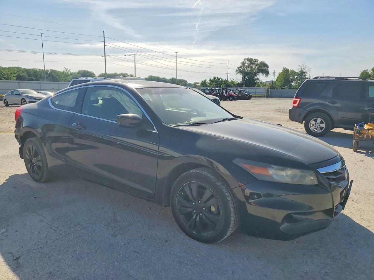 2011 Honda Accord Ex Черный vin: 1HGCS1B71BA016133