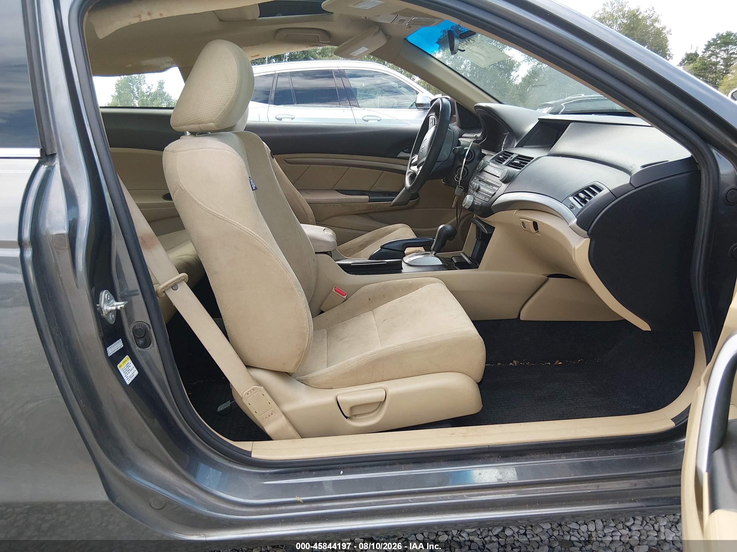 2012 Honda Accord 2.4 Ex Gray vin: 1HGCS1B72CA000752