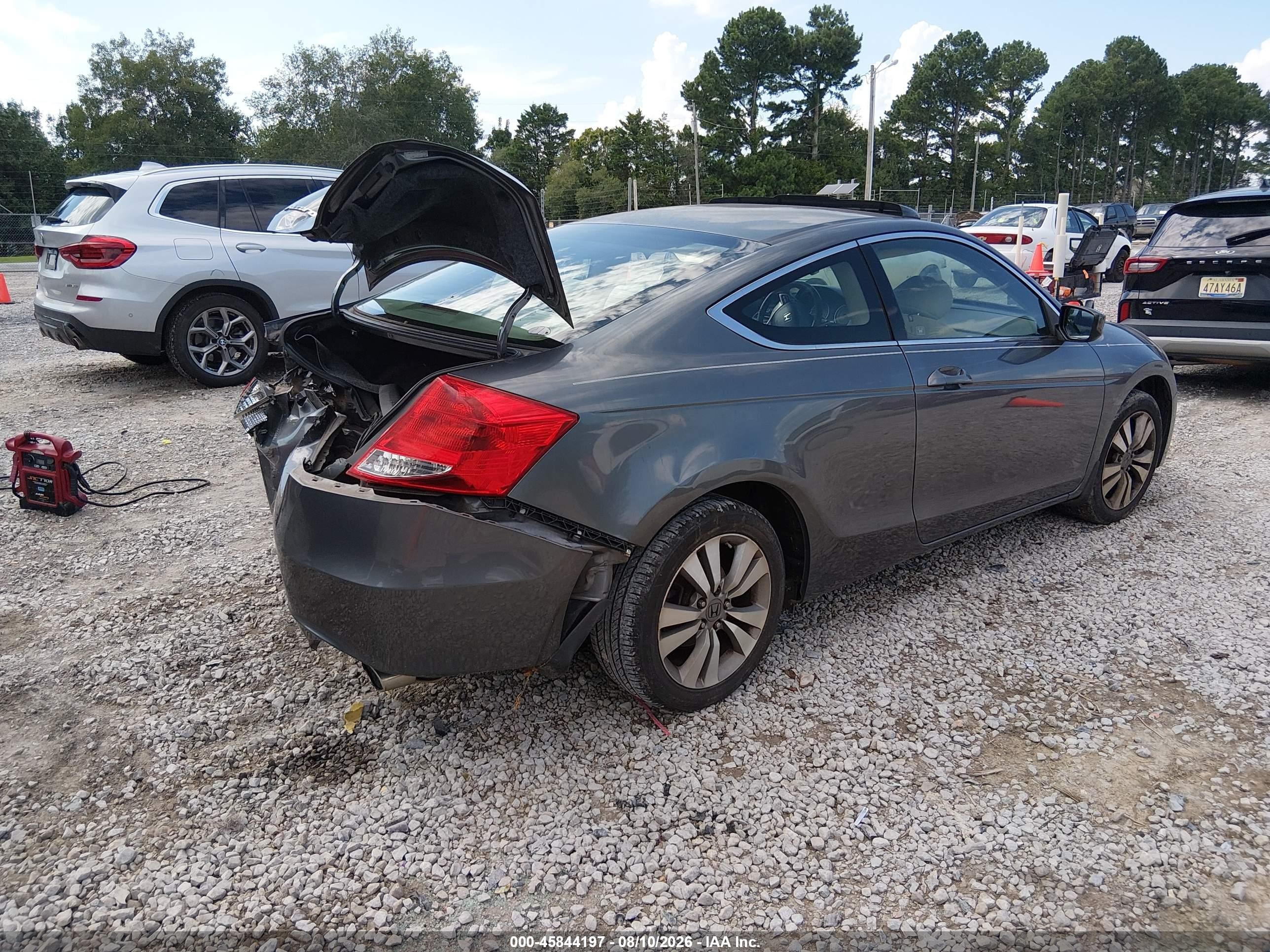 2012 Honda Accord 2.4 Ex Gray vin: 1HGCS1B72CA000752
