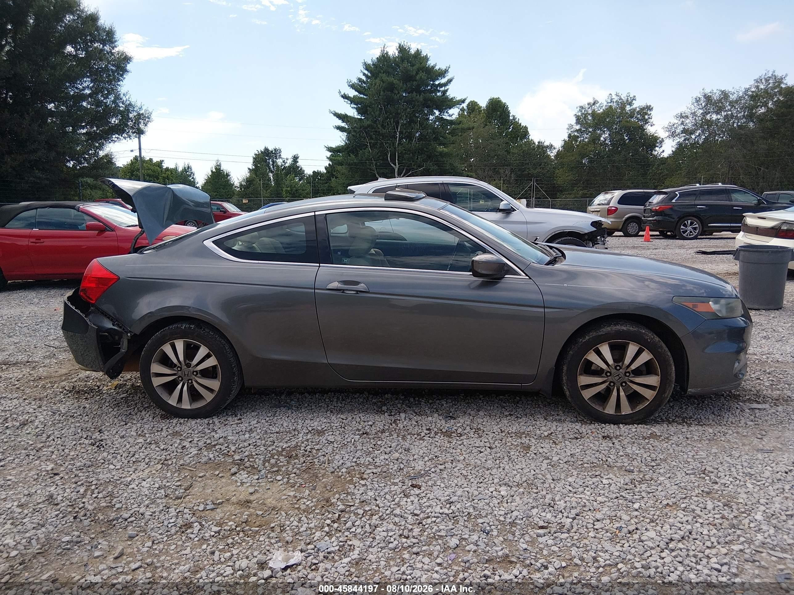 2012 Honda Accord 2.4 Ex Gray vin: 1HGCS1B72CA000752