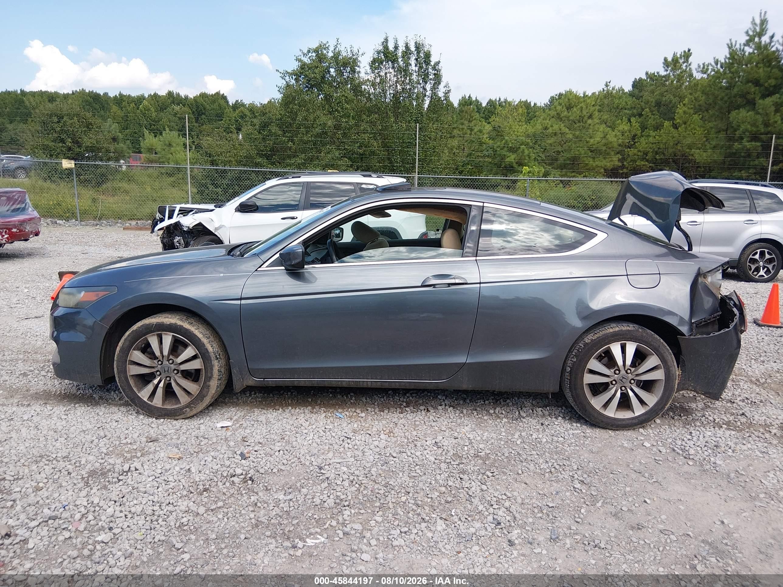 2012 Honda Accord 2.4 Ex Gray vin: 1HGCS1B72CA000752