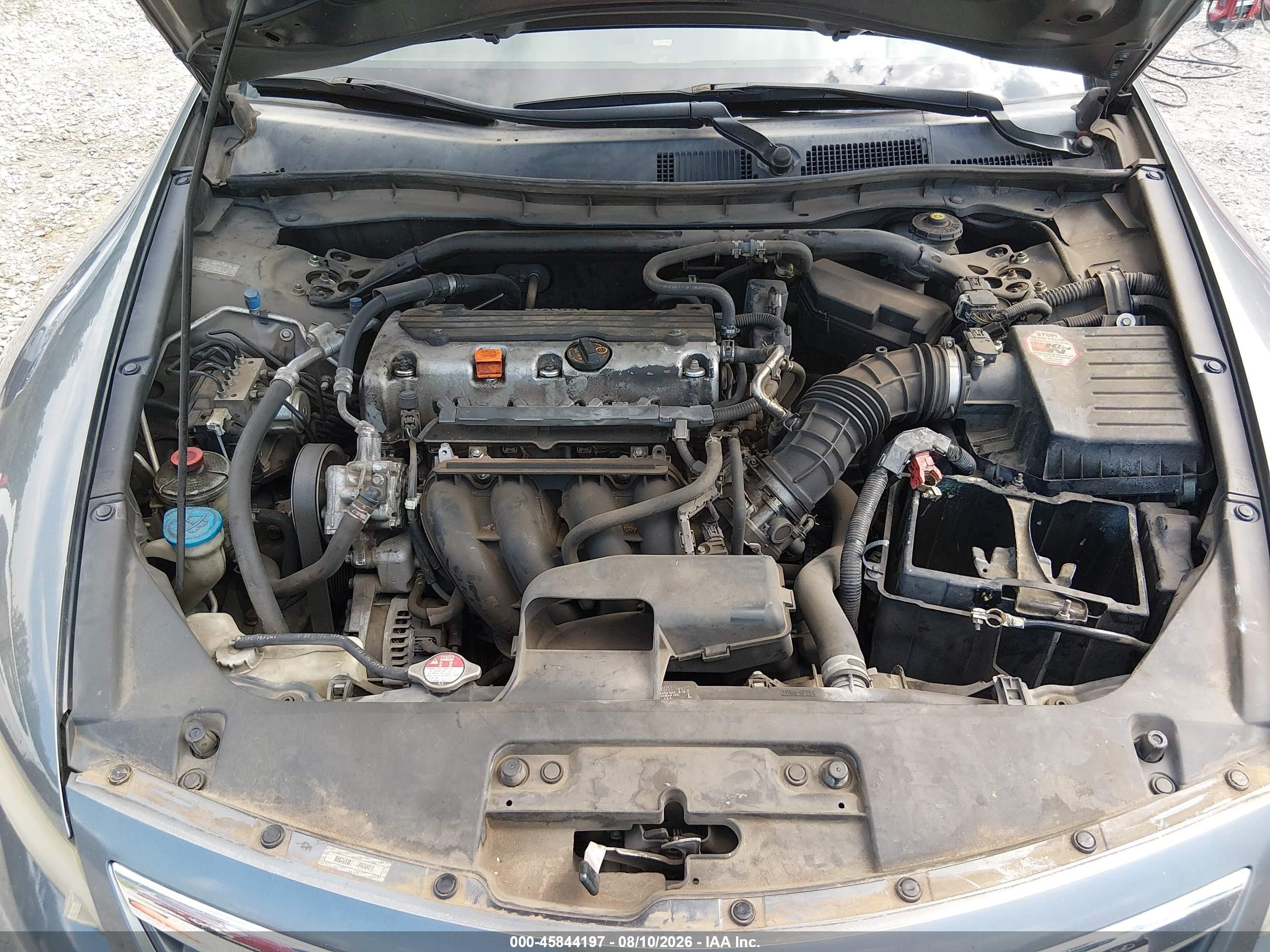 2012 Honda Accord 2.4 Ex Gray vin: 1HGCS1B72CA000752
