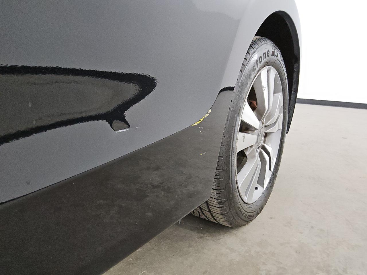 2012 Honda Accord Ex Black vin: 1HGCS1B72CA008253 Damage: Left Qtr Panel, Dent(S) W/ Paint Dmg, 1 To 2 Inches