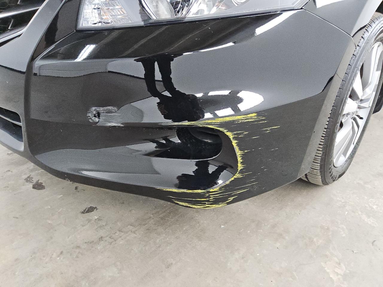 2012 Honda Accord Ex Black vin: 1HGCS1B72CA008253 Damage: Front Bumper, Multiple Scratches Heavy, 3