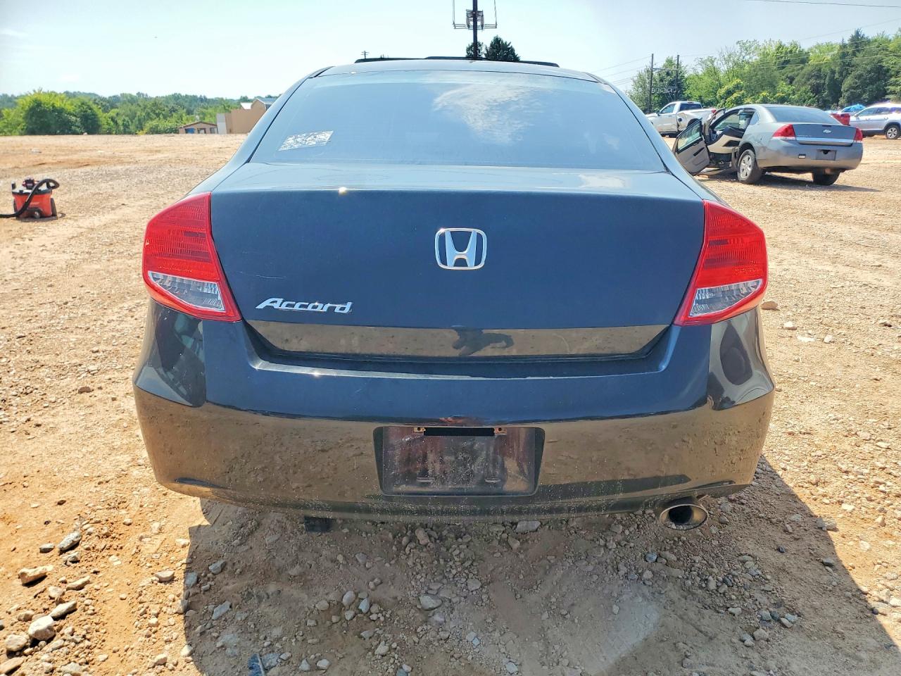 2012 Honda Accord Ex Синий vin: 1HGCS1B72CA010875