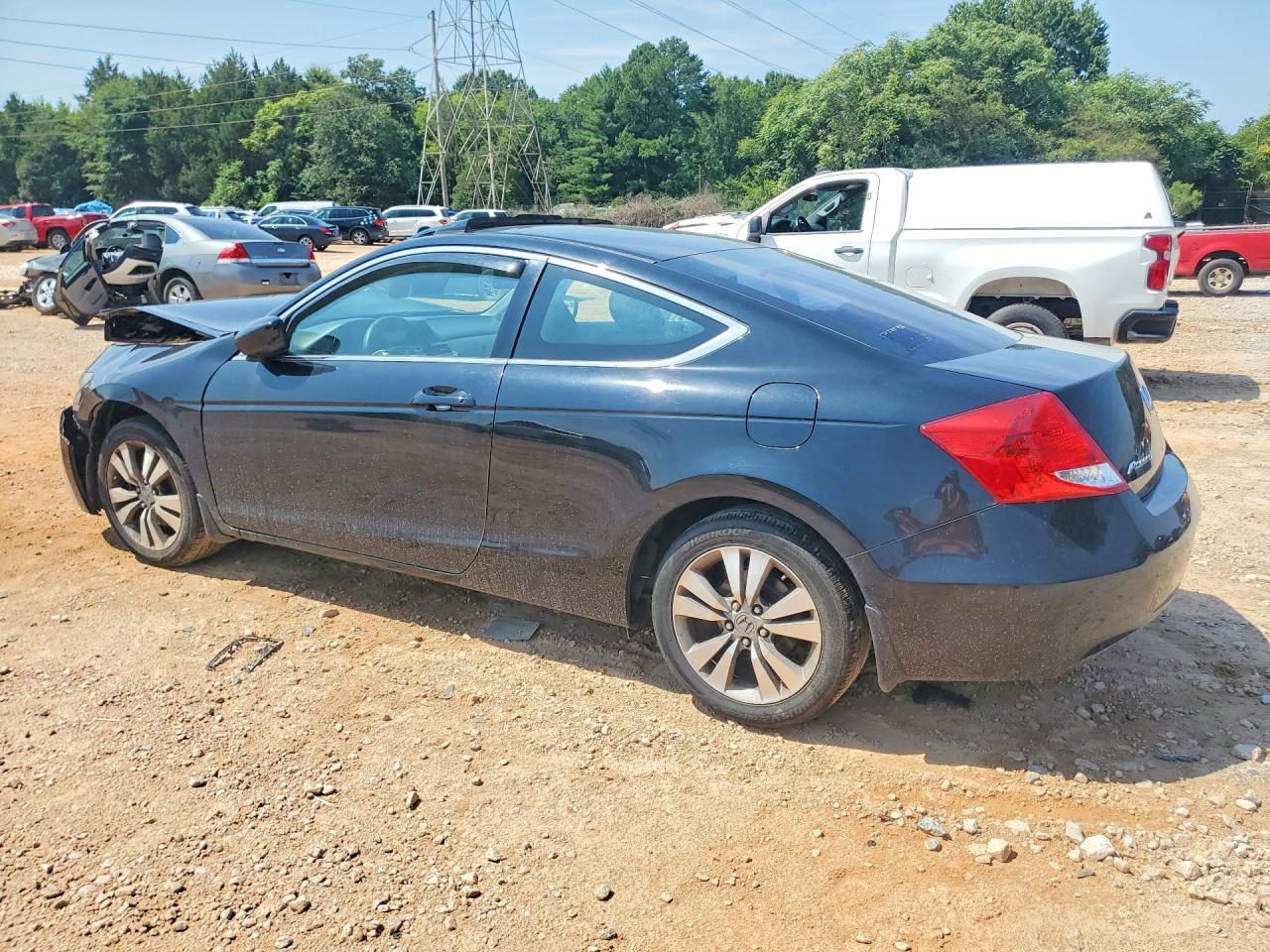 2012 Honda Accord Ex Синий vin: 1HGCS1B72CA010875