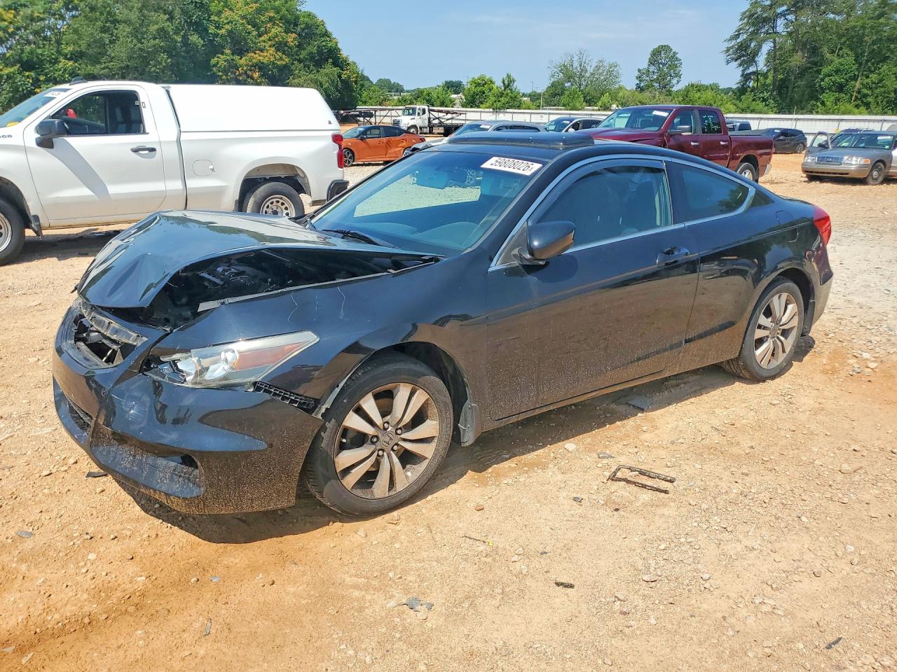 2012 Honda Accord Ex Blue vin: 1HGCS1B72CA010875
