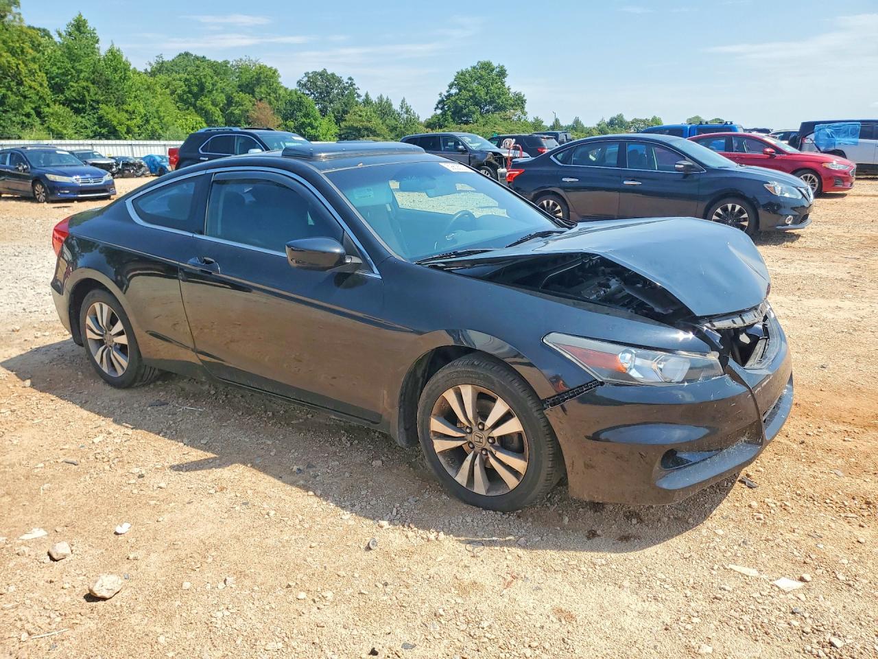 2012 Honda Accord Ex Синий vin: 1HGCS1B72CA010875