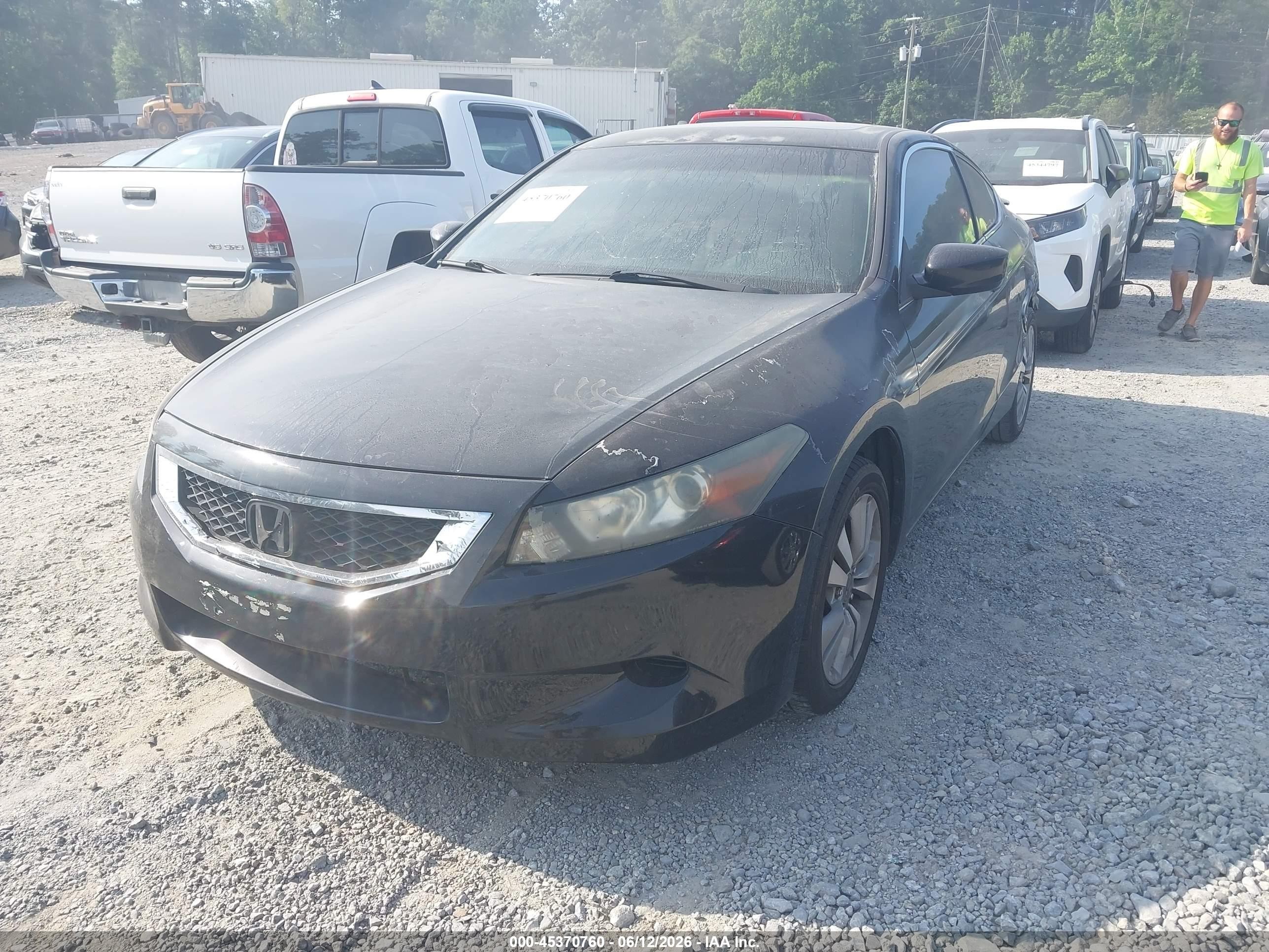 2010 Honda Accord 2.4 Ex Black vin: 1HGCS1B73AA001776