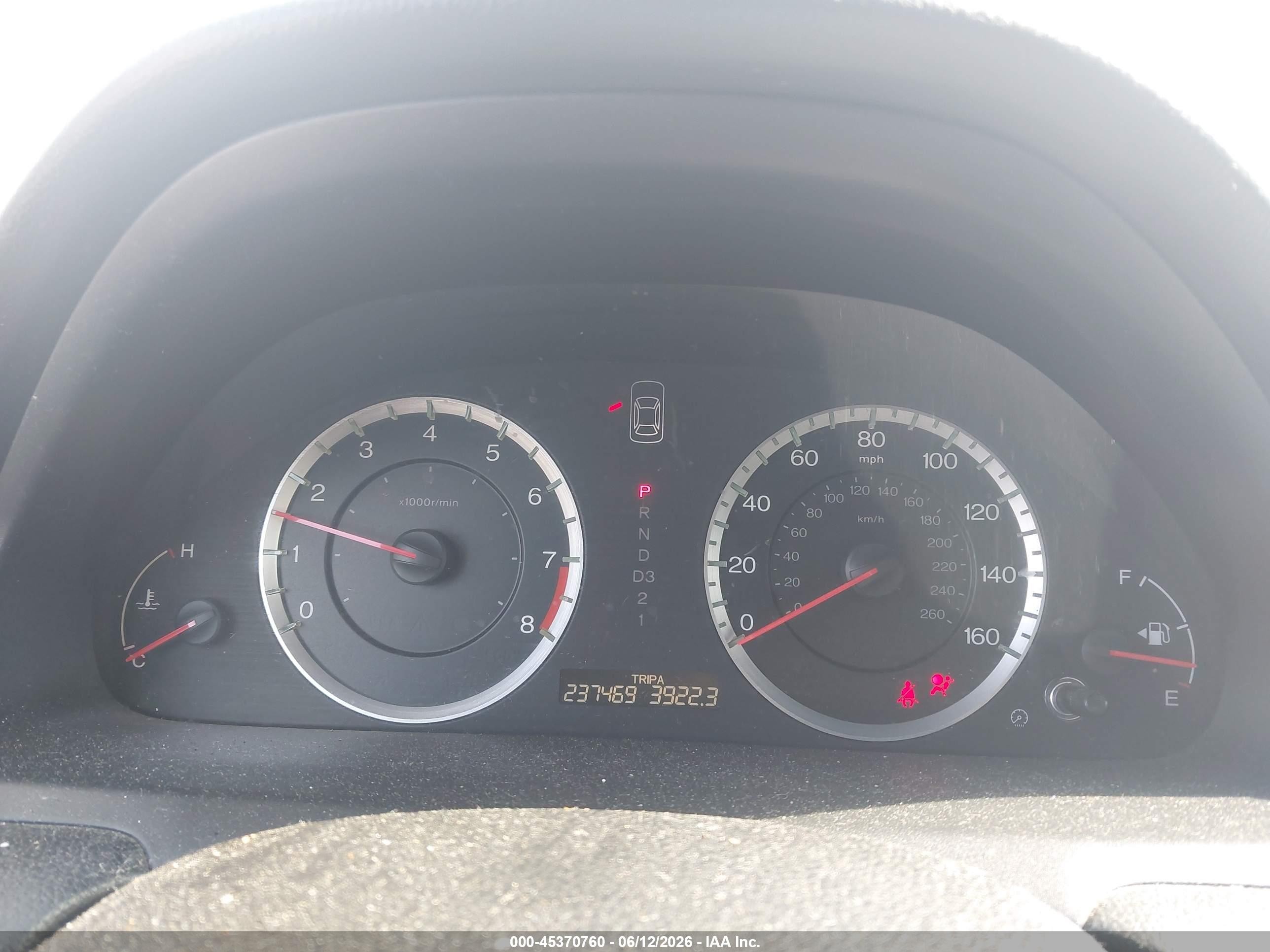 2010 Honda Accord 2.4 Ex Black vin: 1HGCS1B73AA001776
