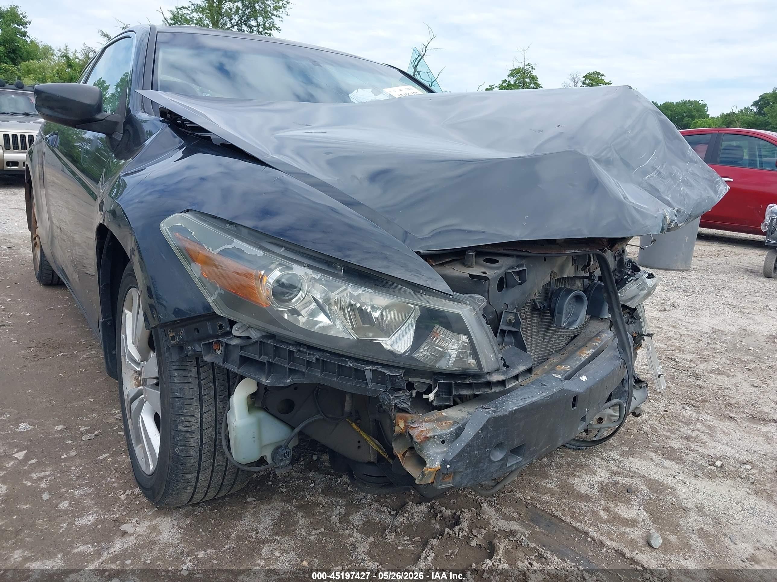 2011 Honda Accord 2.4 Ex Black vin: 1HGCS1B73BA016148