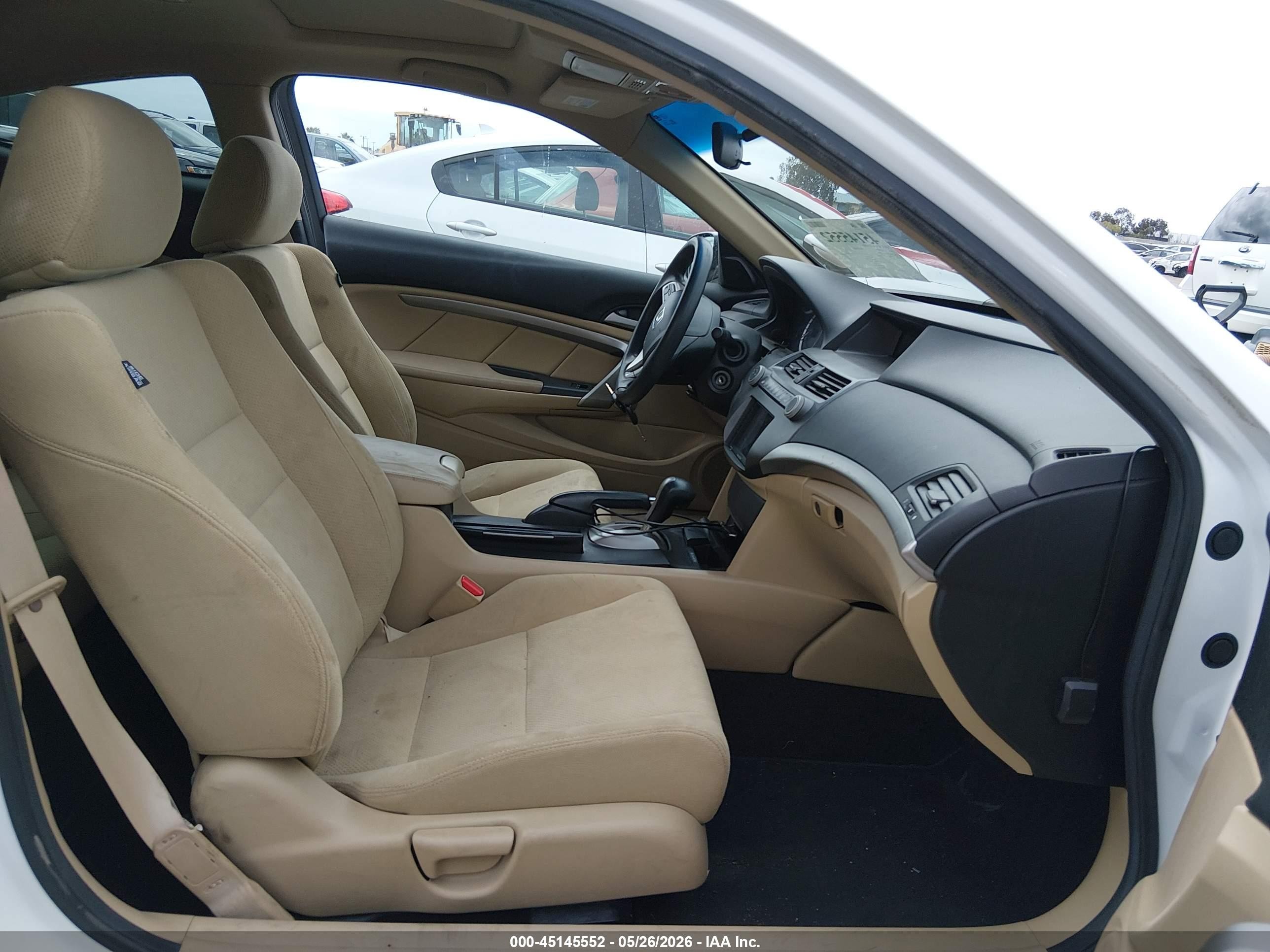 2012 Honda Accord 2.4 Ex Белый vin: 1HGCS1B73CA005538