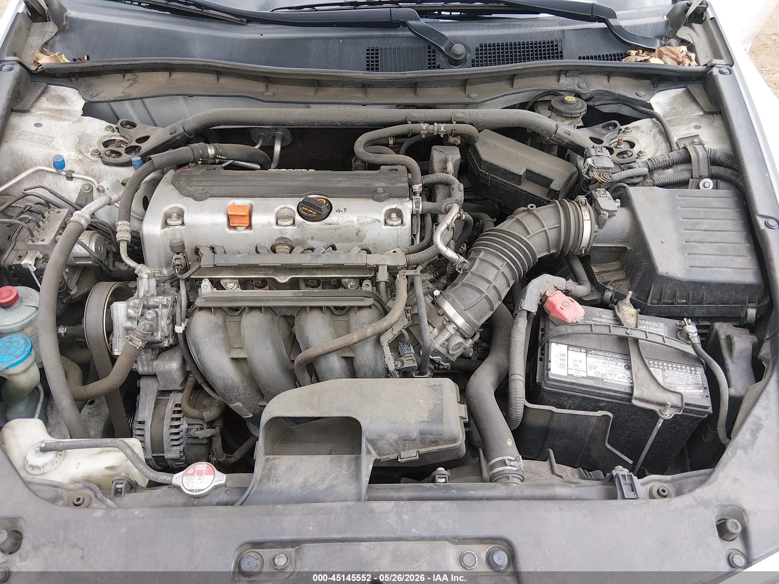 2012 Honda Accord 2.4 Ex Белый vin: 1HGCS1B73CA005538