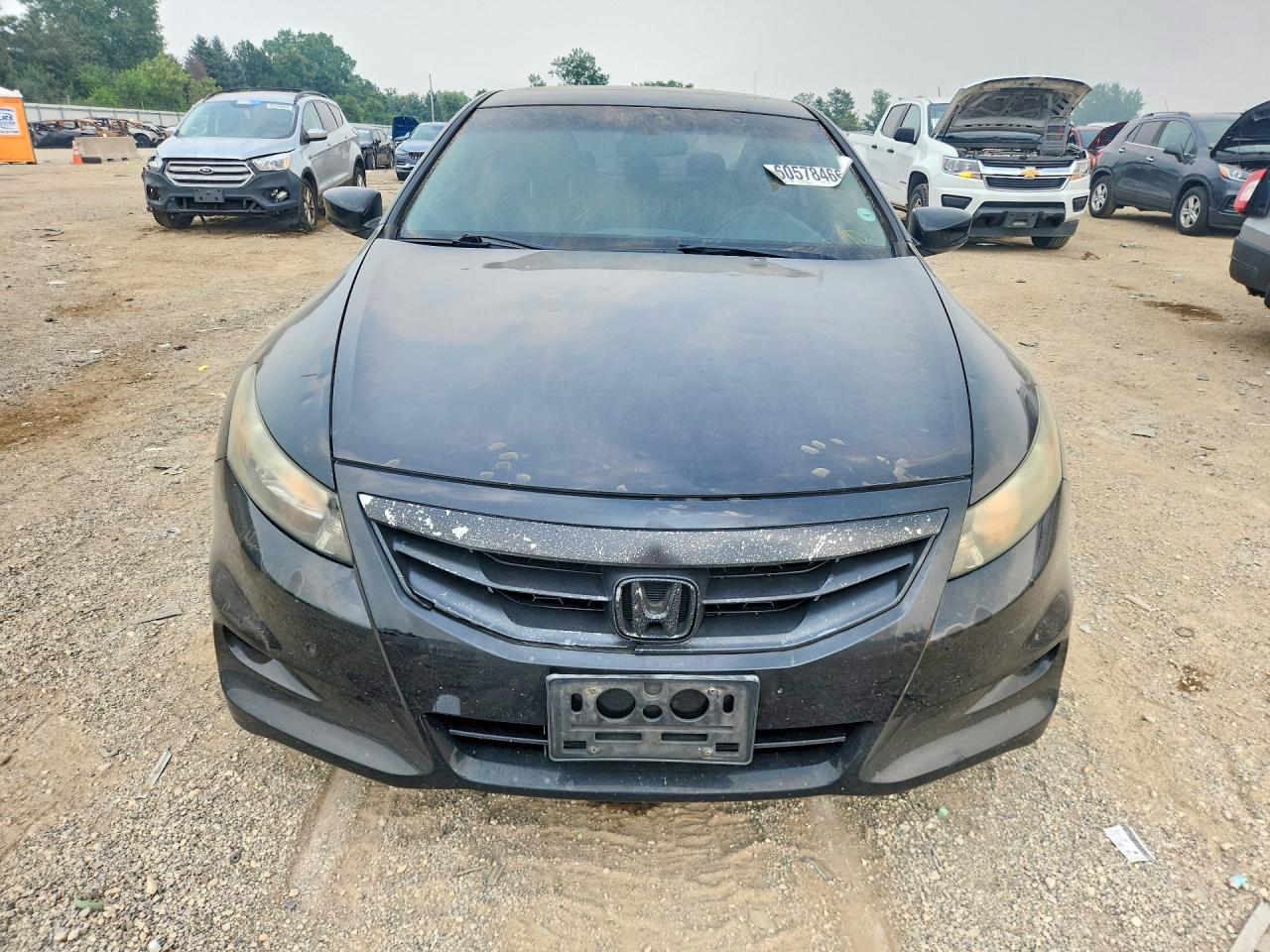 2012 Honda Accord Ex Black vin: 1HGCS1B73CA023196