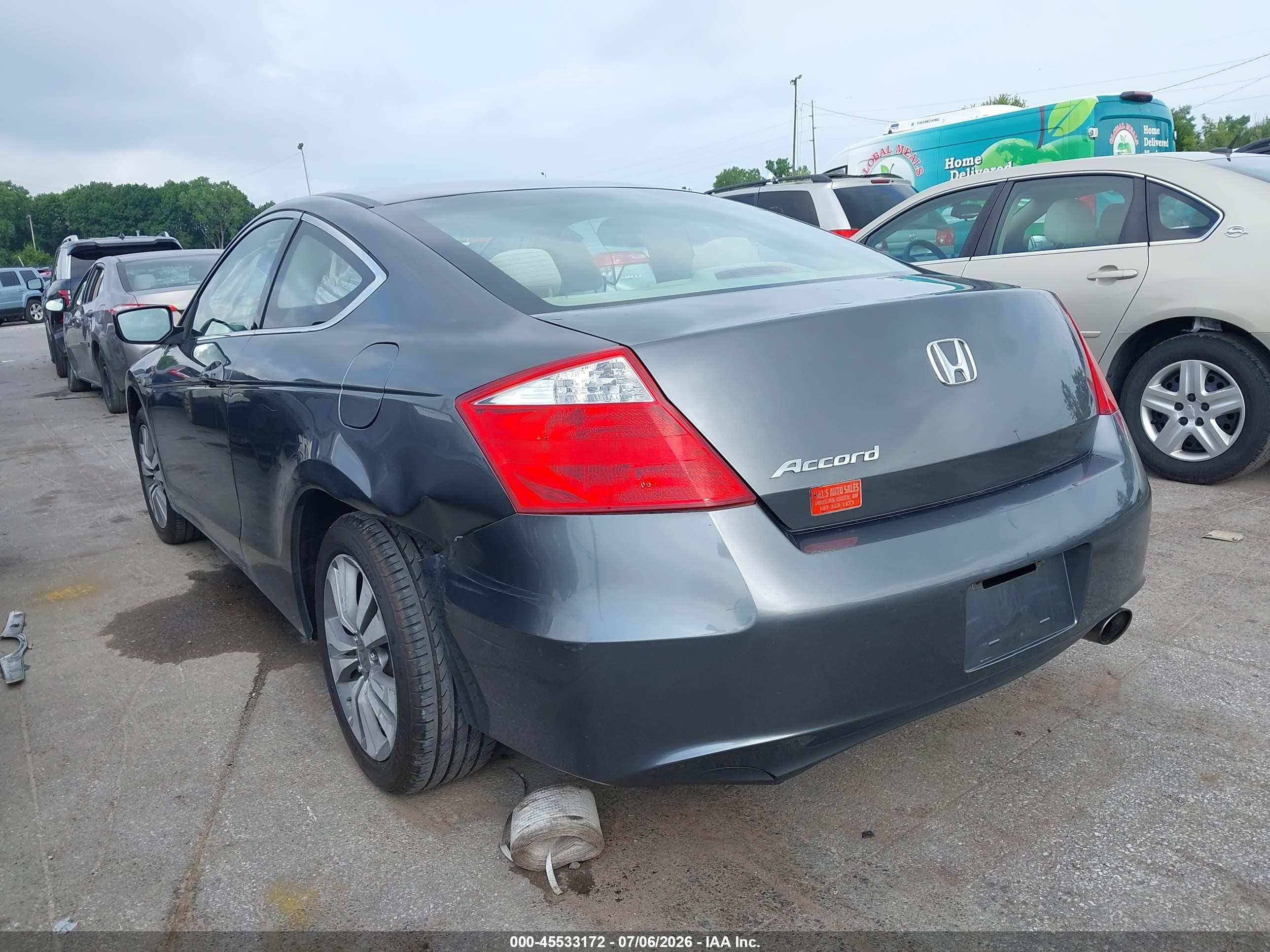 2010 Honda Accord 2.4 Ex Gray vin: 1HGCS1B74AA011541