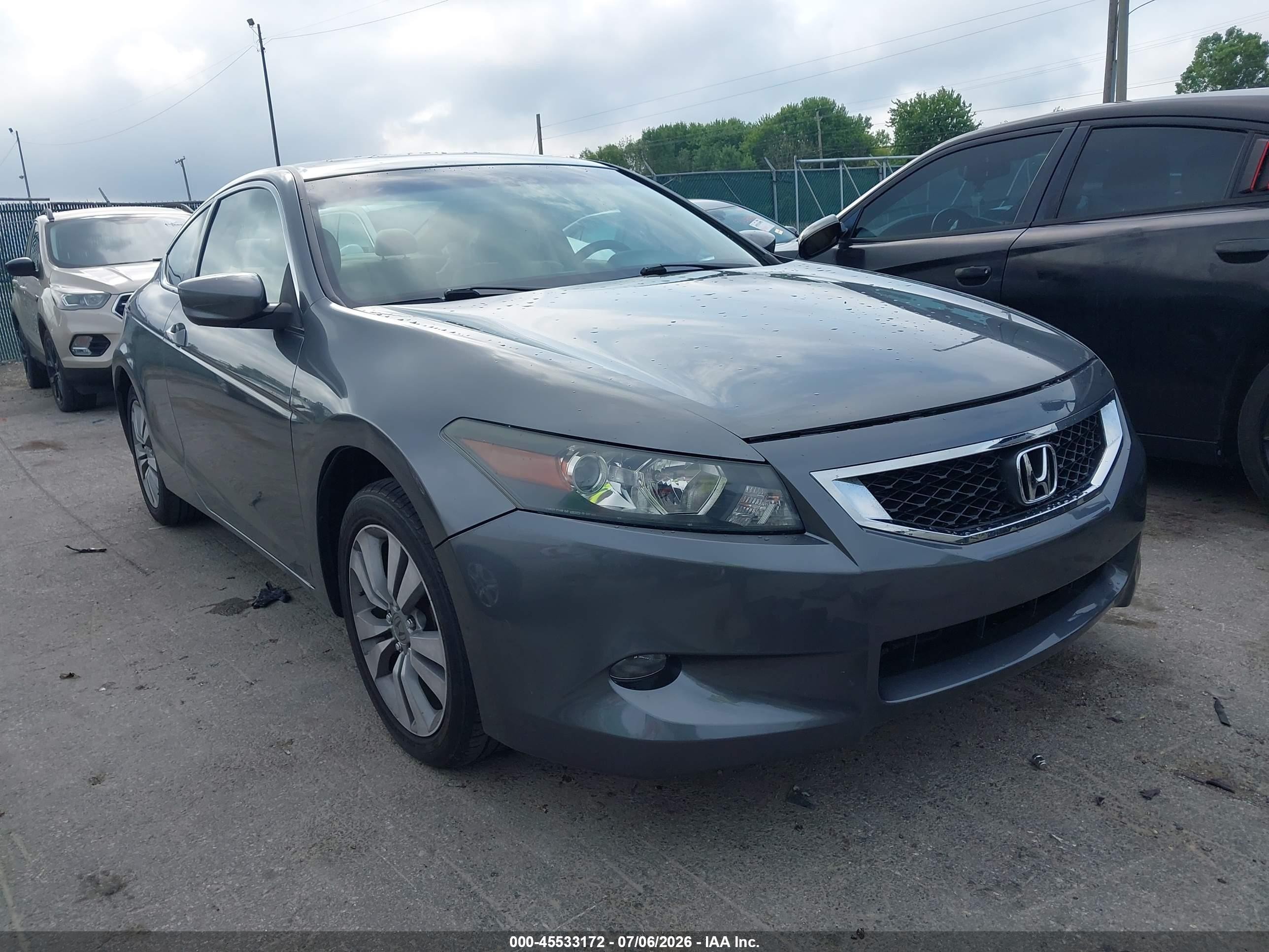 2010 Honda Accord 2.4 Ex Gray vin: 1HGCS1B74AA011541
