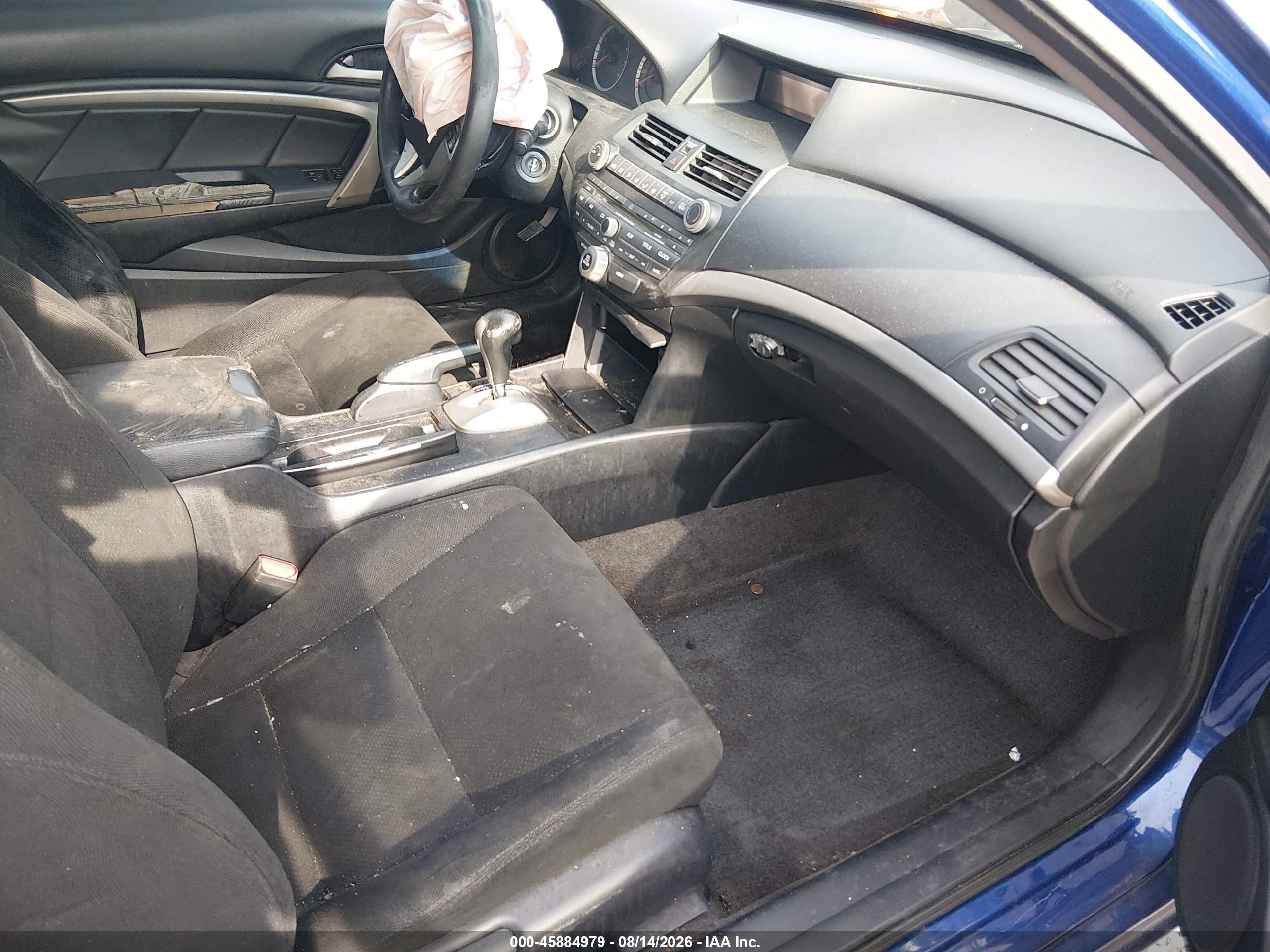 2011 Honda Accord 2.4 Ex Синий vin: 1HGCS1B74BA005515