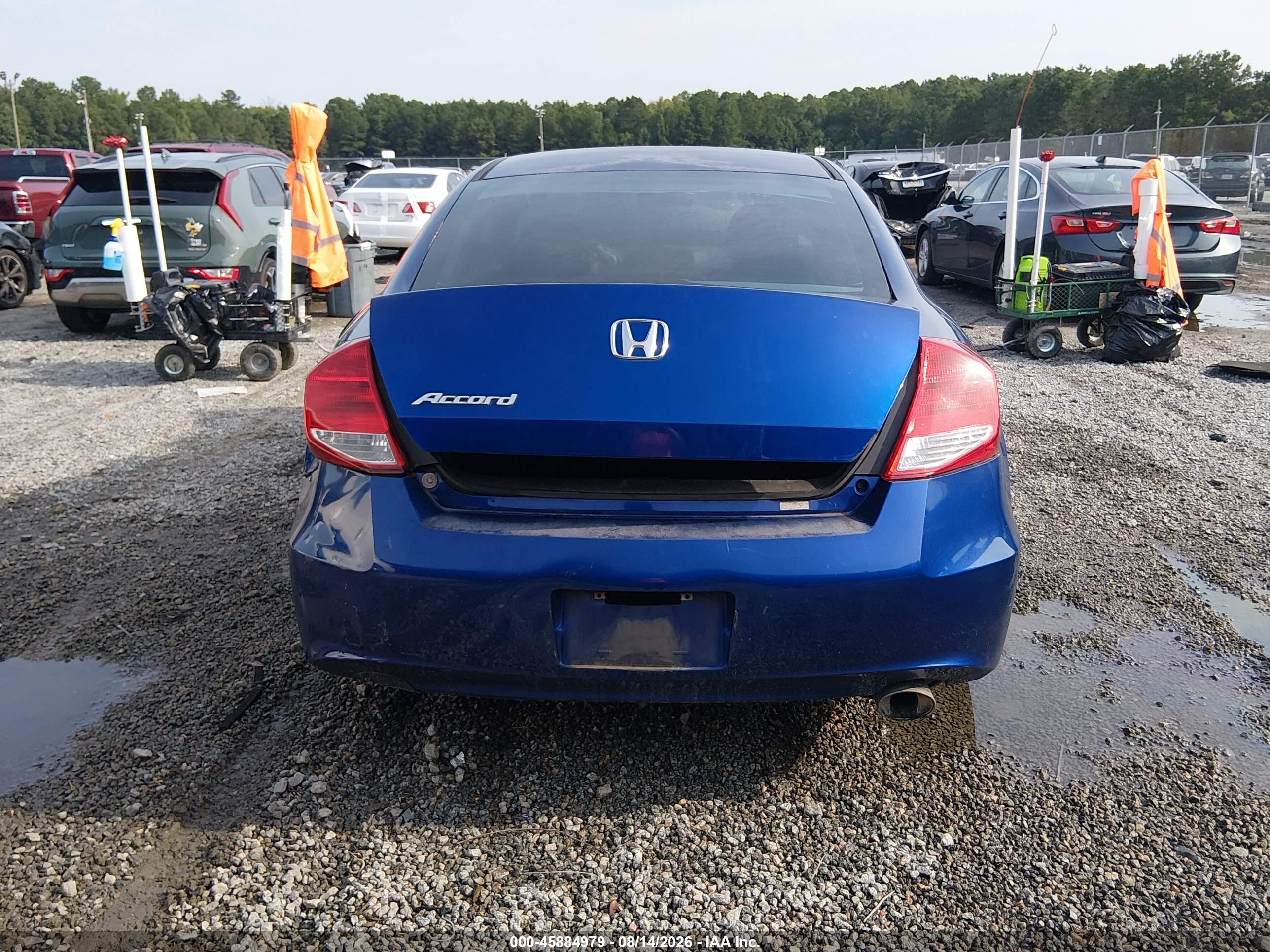 2011 Honda Accord 2.4 Ex Синий vin: 1HGCS1B74BA005515