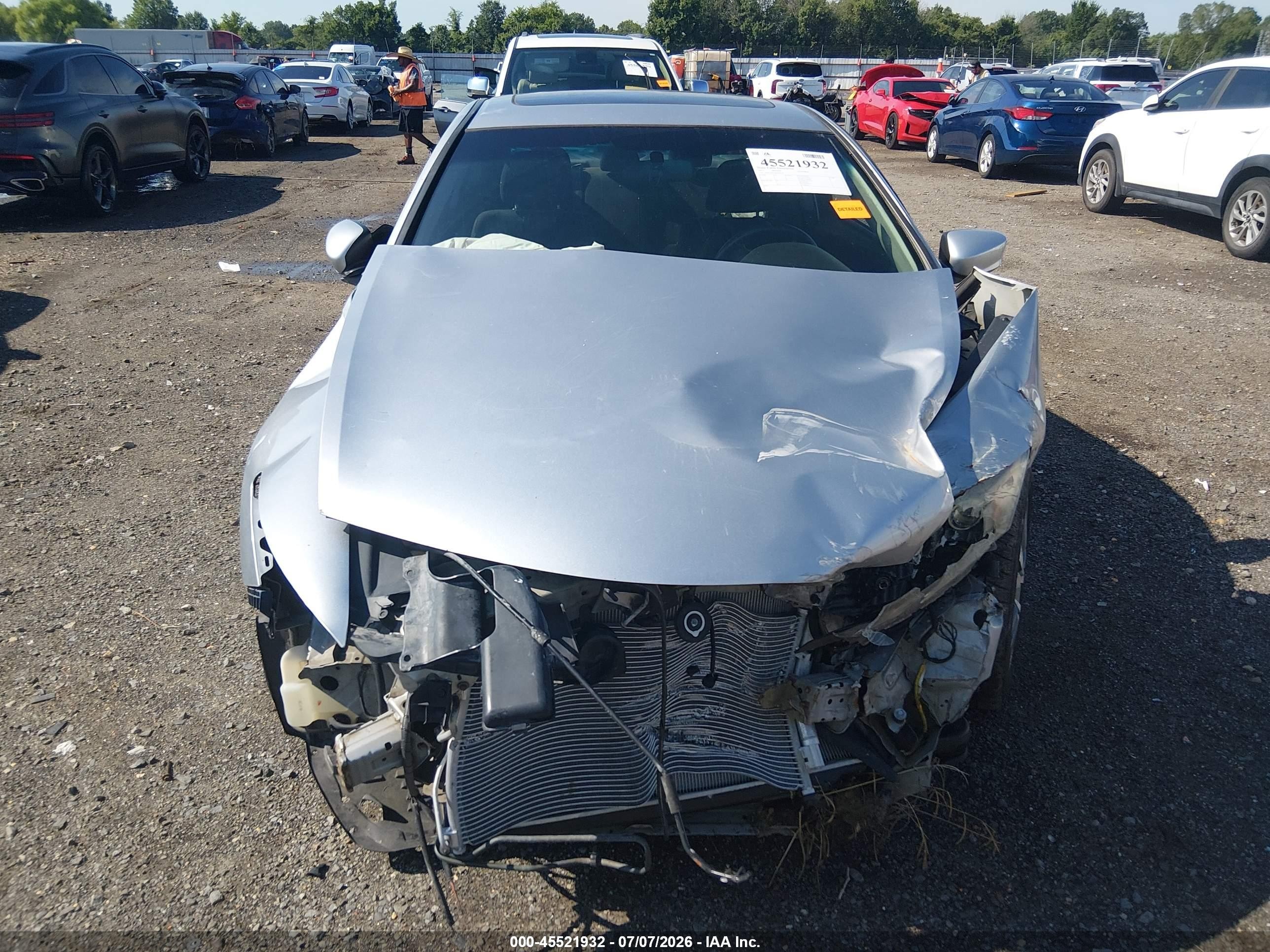 2011 Honda Accord 2.4 Ex Silver vin: 1HGCS1B74BA009273