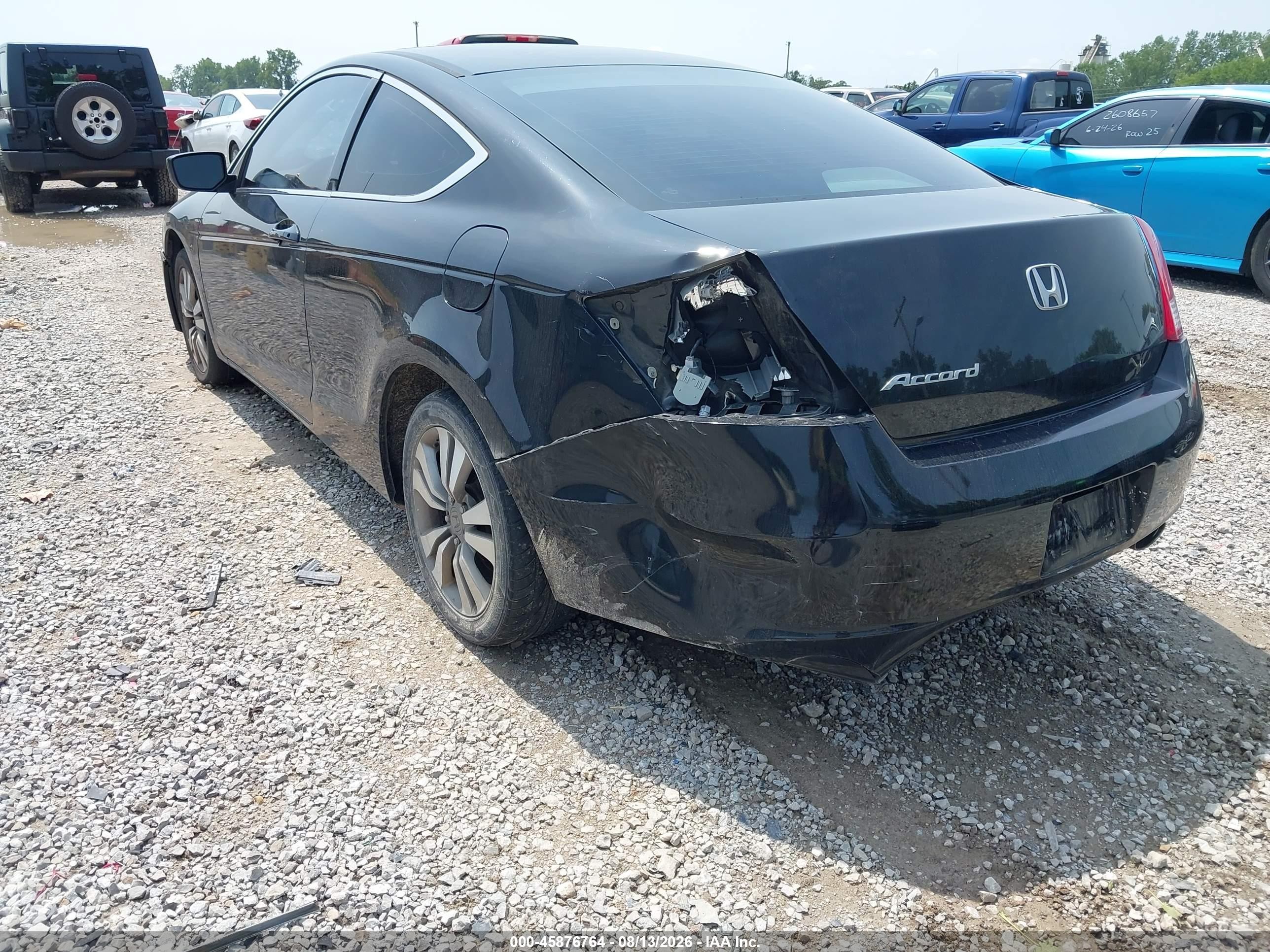 2012 Honda Accord 2.4 Ex Black vin: 1HGCS1B74CA011610