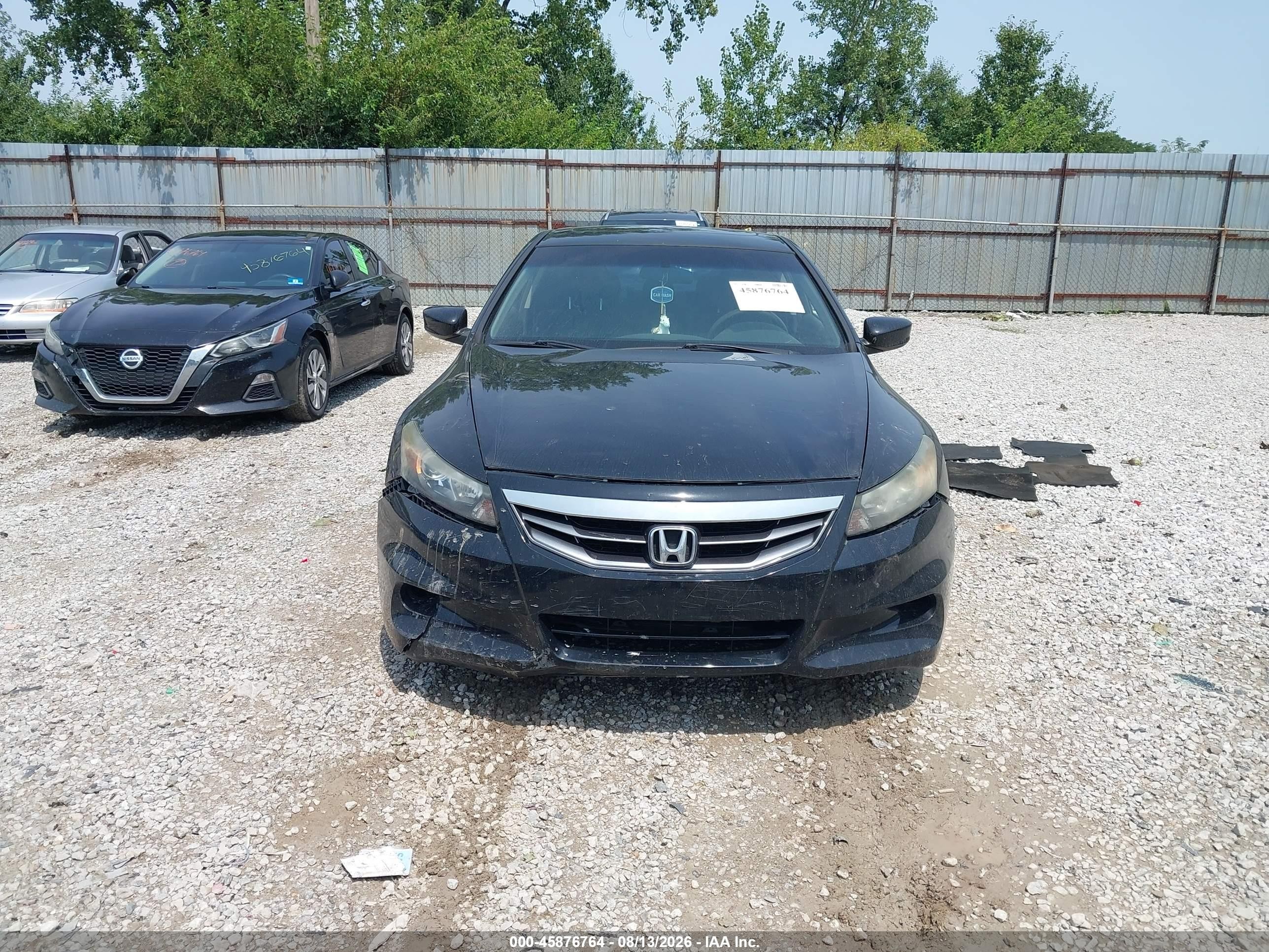 2012 Honda Accord 2.4 Ex Black vin: 1HGCS1B74CA011610