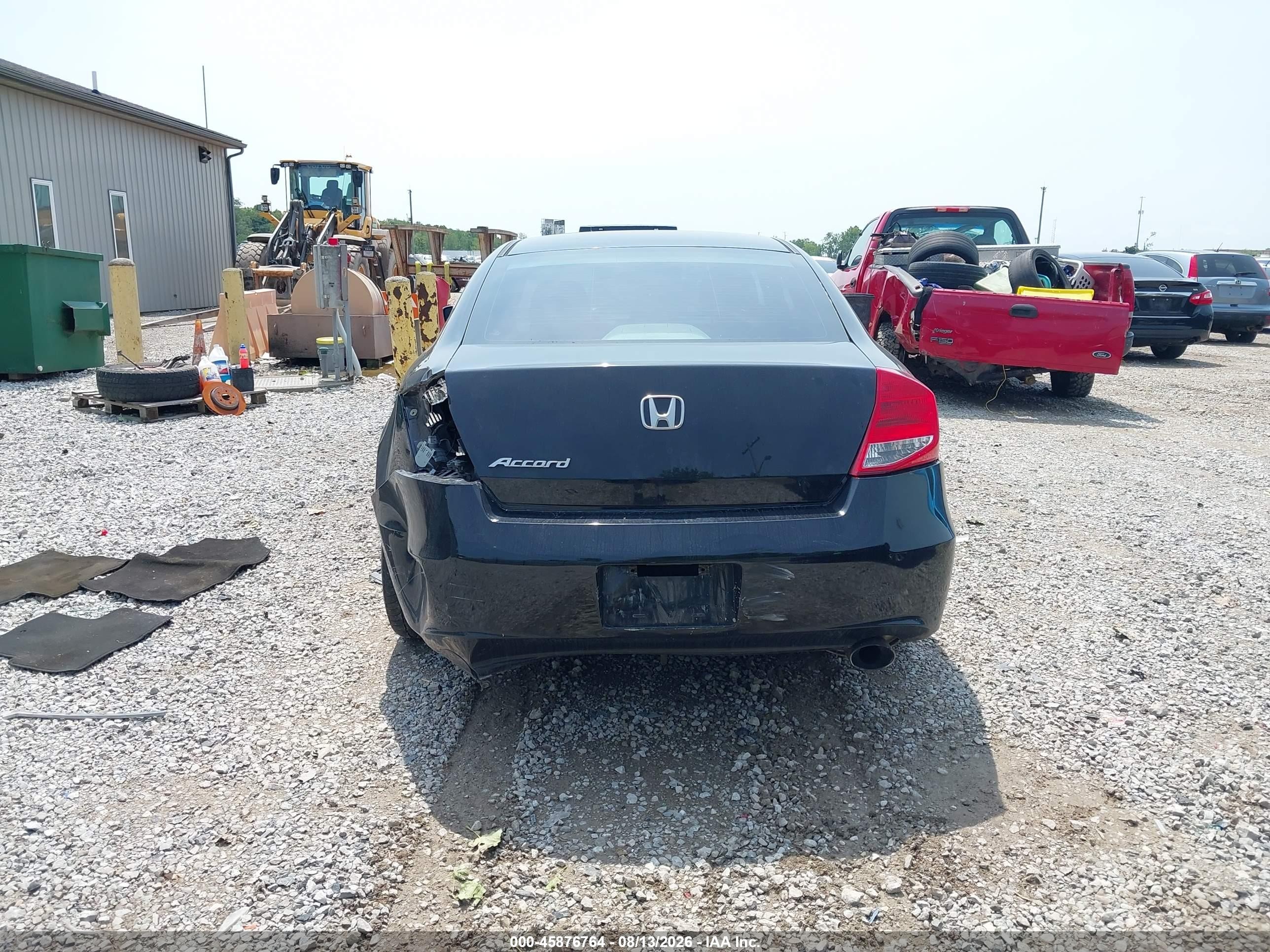 2012 Honda Accord 2.4 Ex Black vin: 1HGCS1B74CA011610