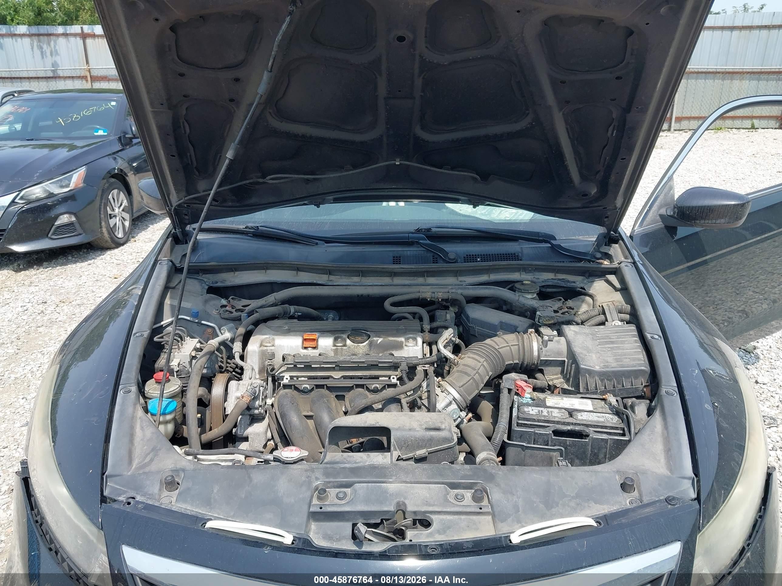 2012 Honda Accord 2.4 Ex Black vin: 1HGCS1B74CA011610