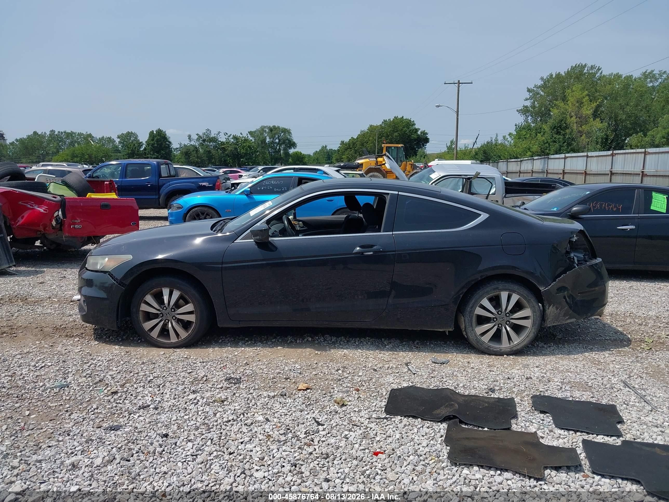 2012 Honda Accord 2.4 Ex Black vin: 1HGCS1B74CA011610