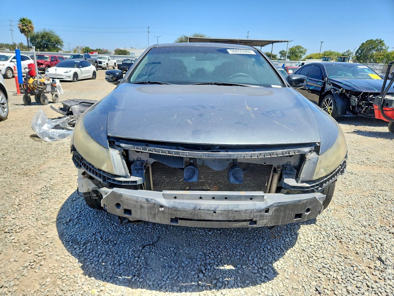 2012 Honda Accord Ex Серый vin: 1HGCS1B75CA001233
