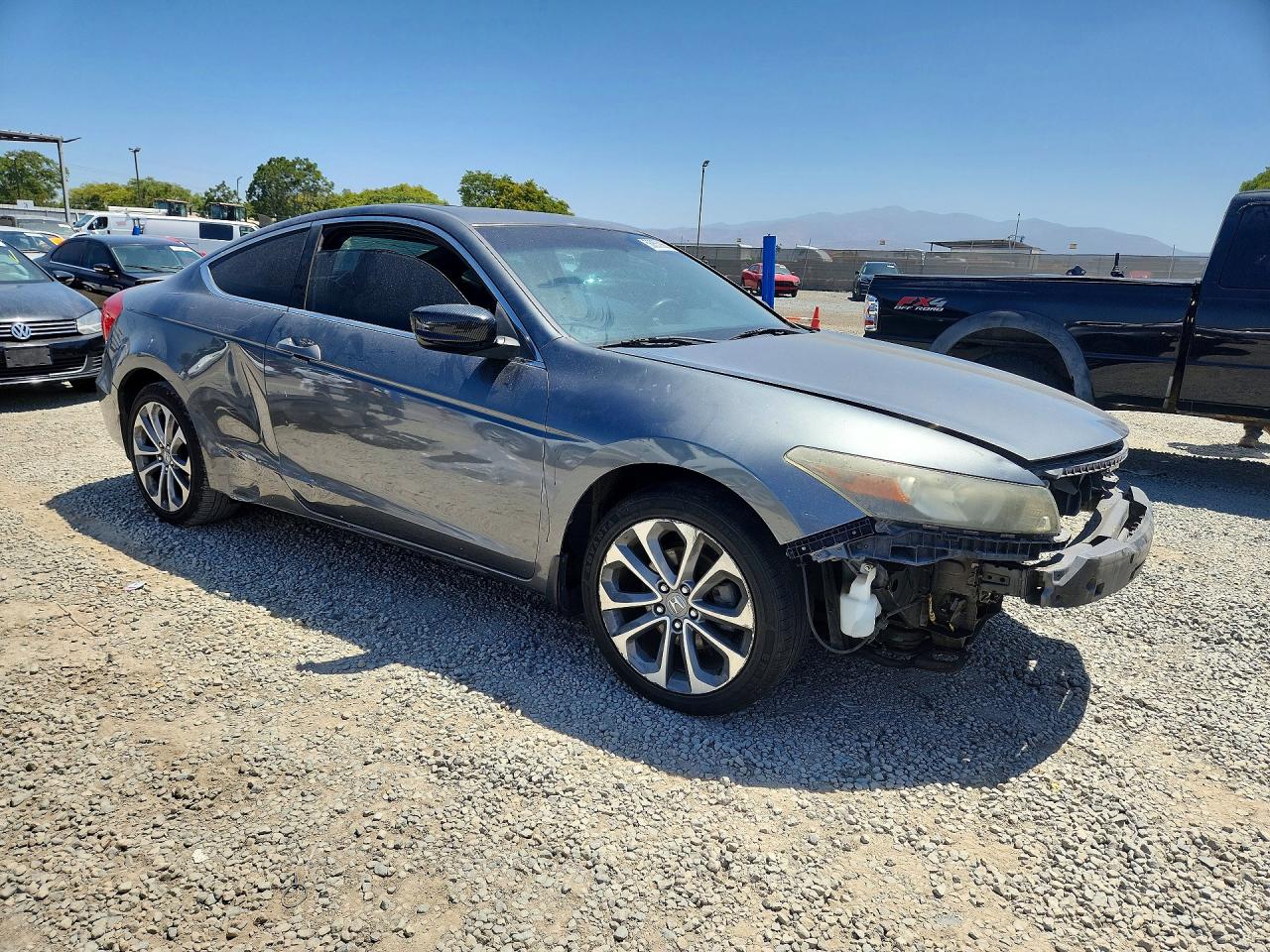 2012 Honda Accord Ex Серый vin: 1HGCS1B75CA001233