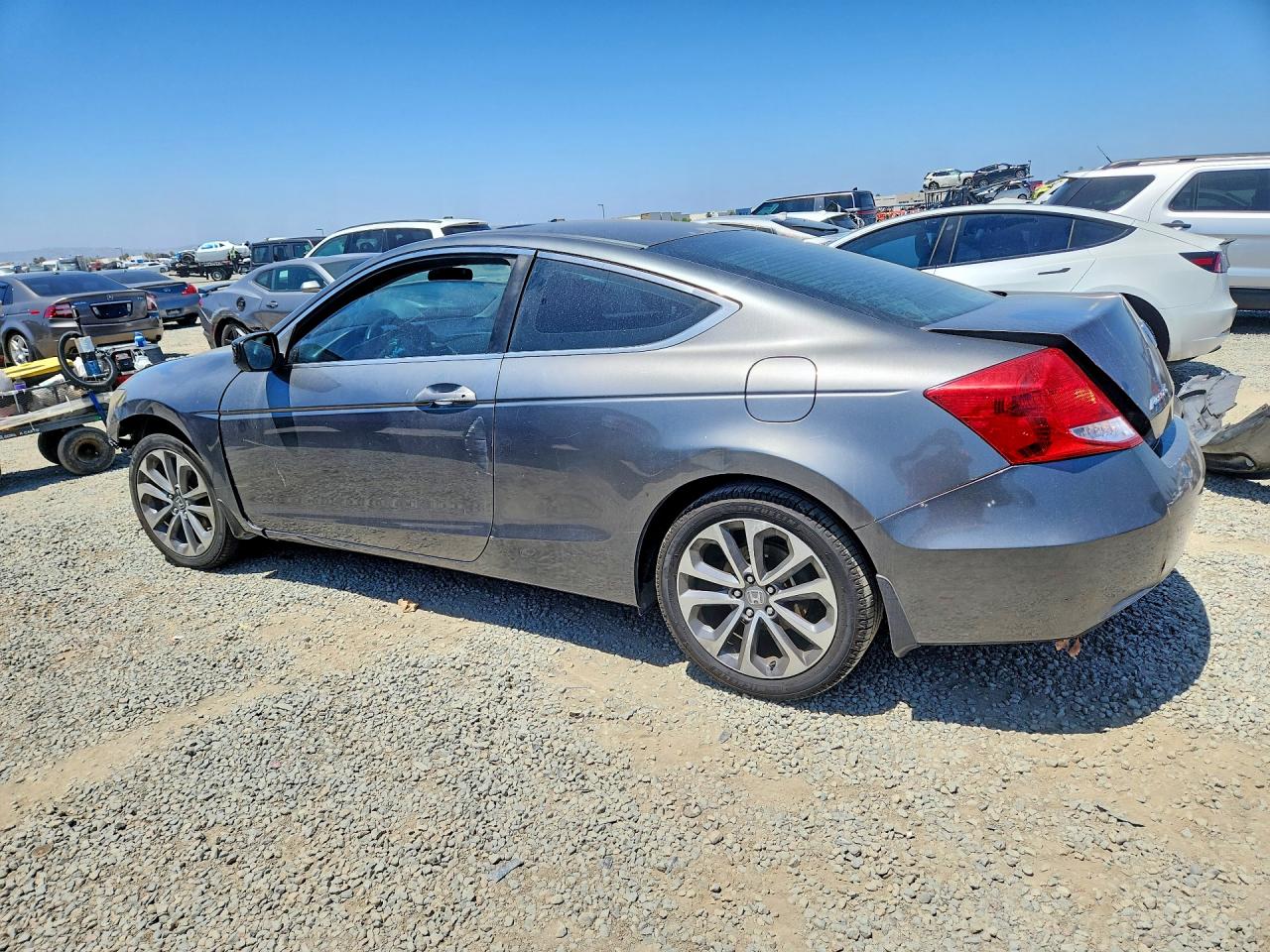 2012 Honda Accord Ex Серый vin: 1HGCS1B75CA001233
