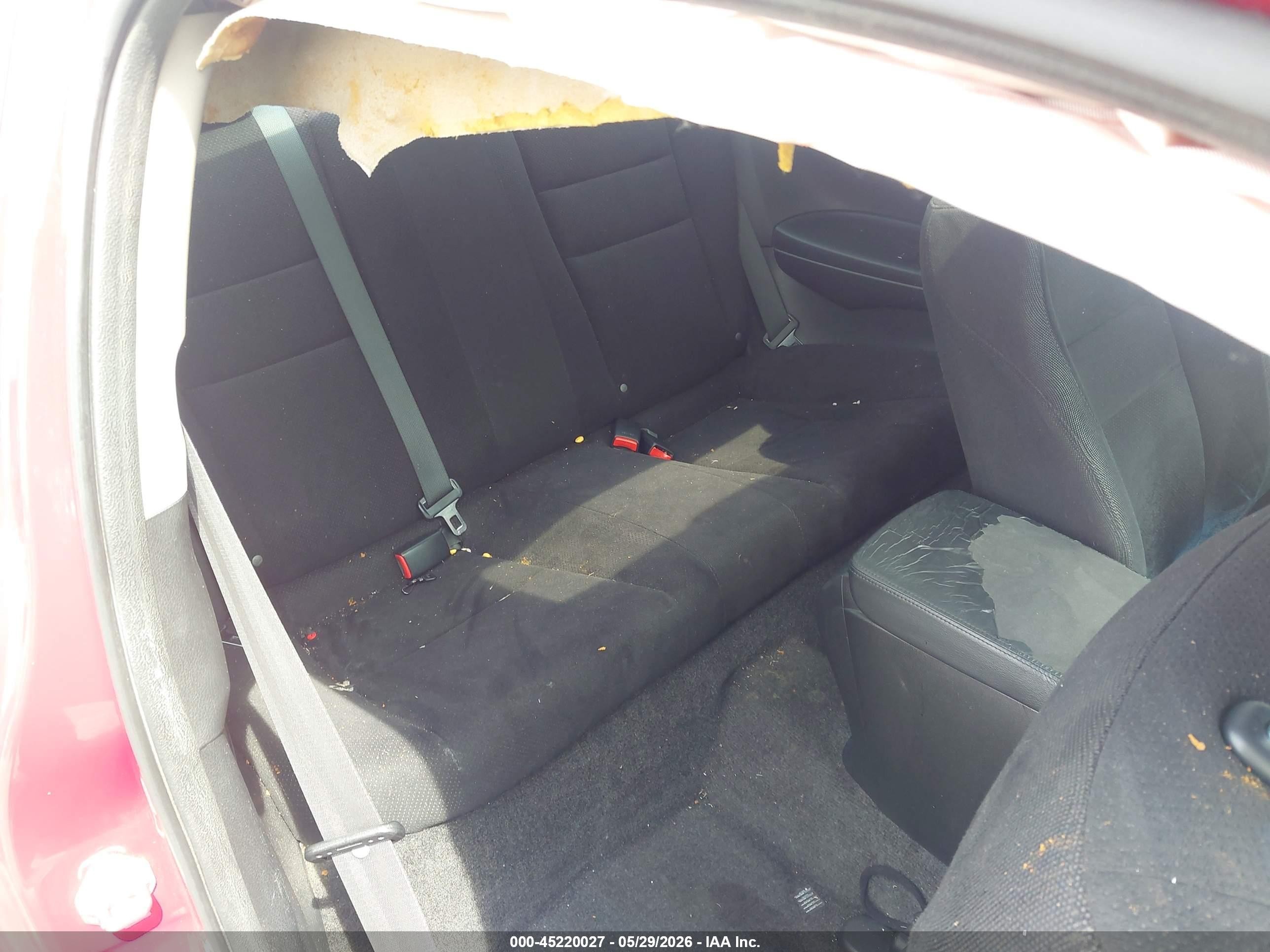 2012 Honda Accord 2.4 Ex Красный vin: 1HGCS1B75CA023524