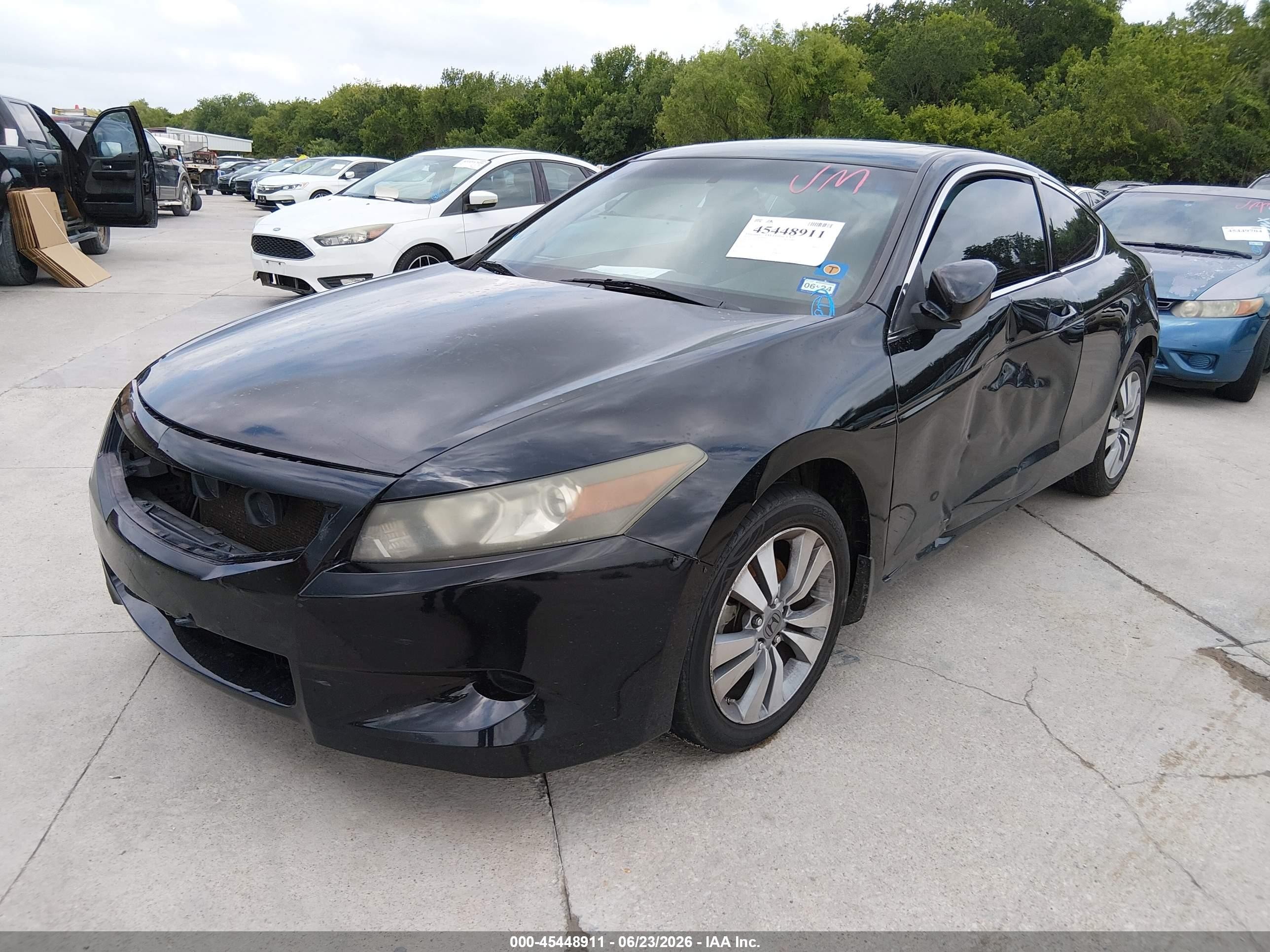 2010 Honda Accord 2.4 Ex Black vin: 1HGCS1B76AA001111