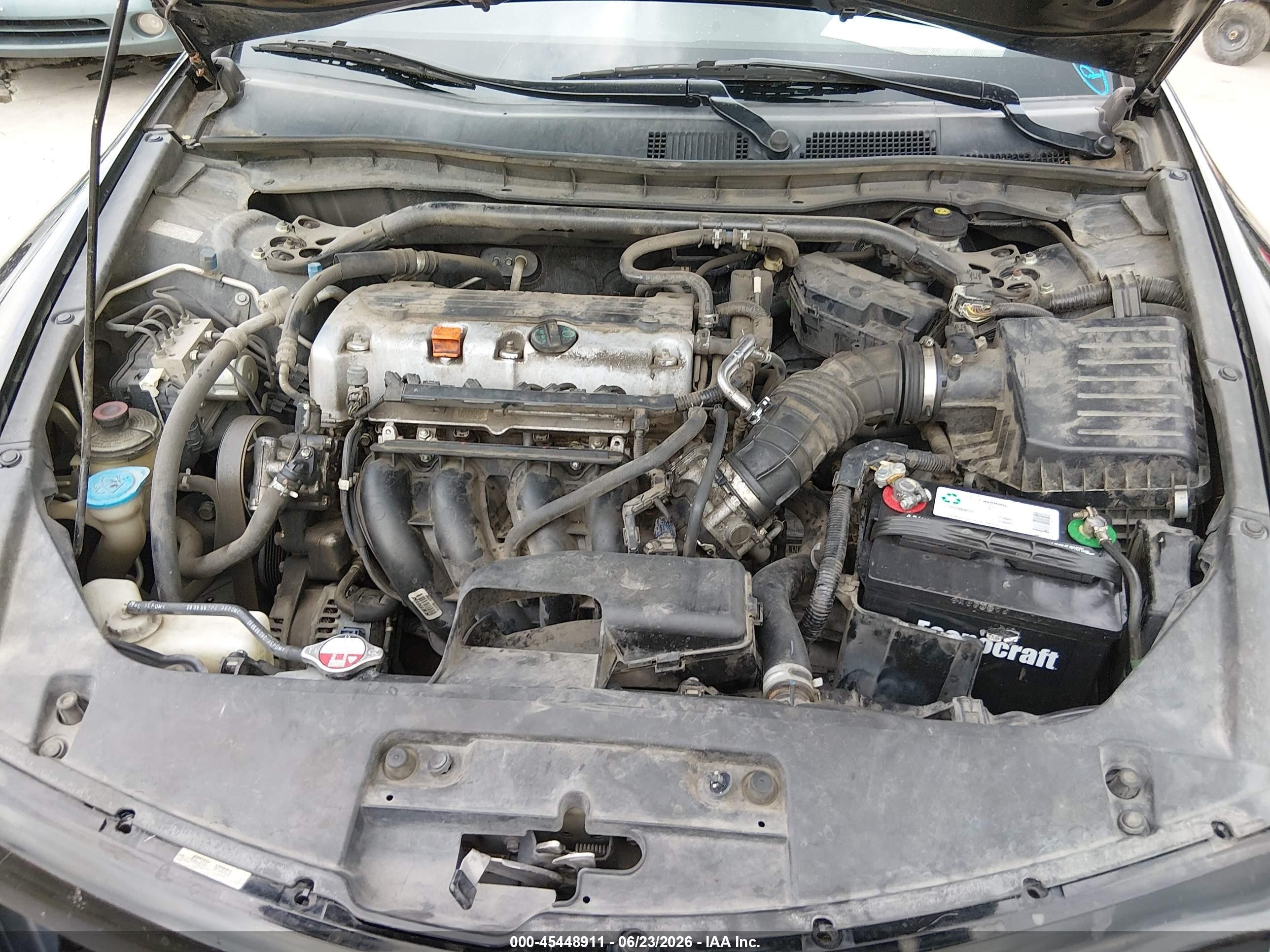 2010 Honda Accord 2.4 Ex Black vin: 1HGCS1B76AA001111