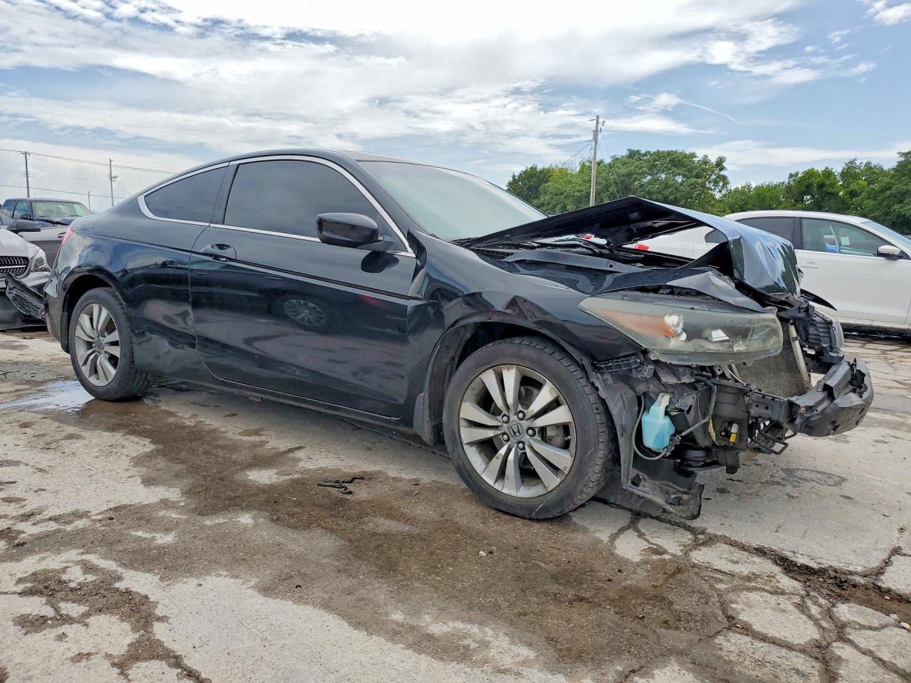 2010 Honda Accord Ex Black vin: 1HGCS1B76AA001724