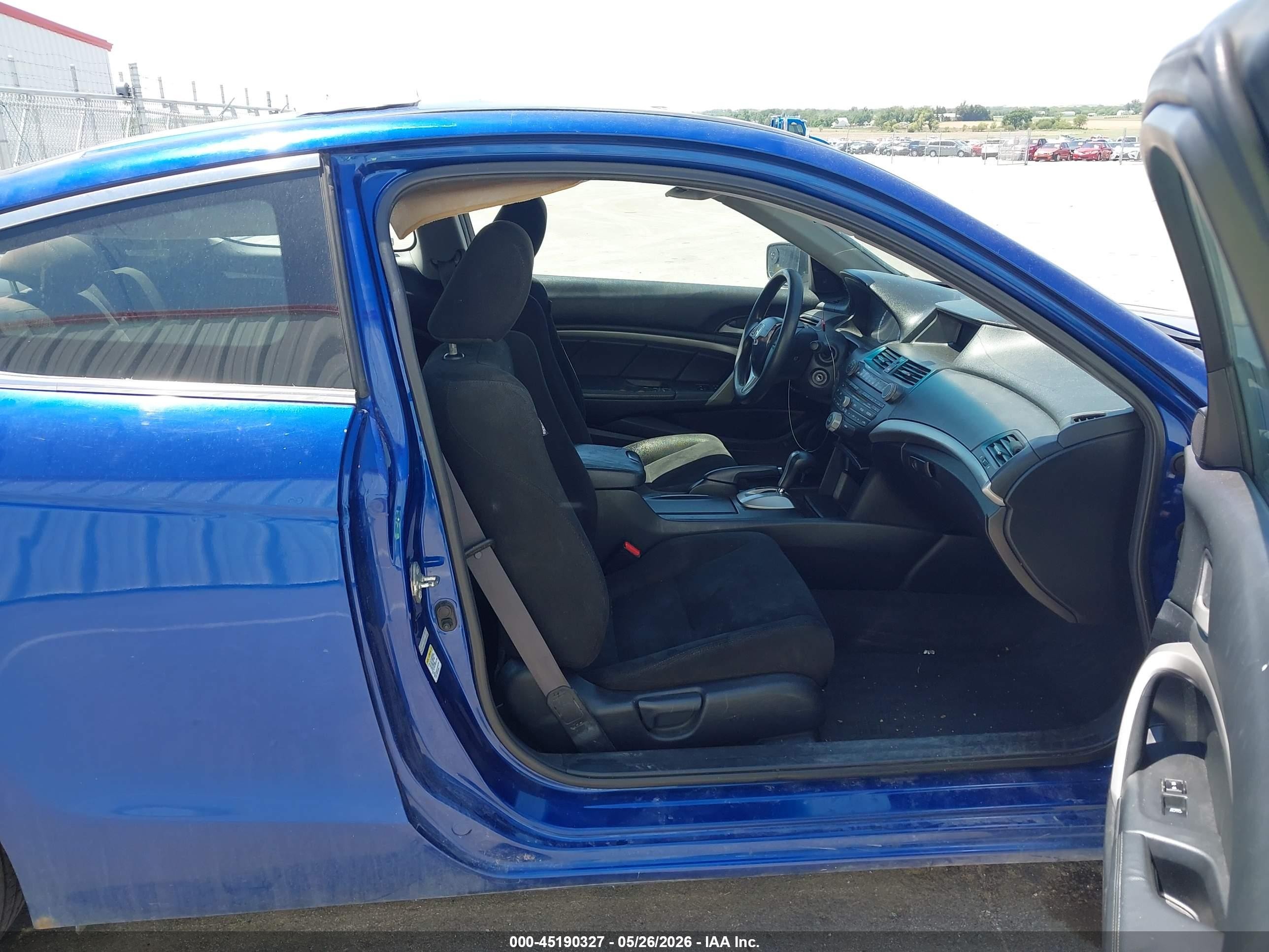 2011 Honda Accord 2.4 Ex Синий vin: 1HGCS1B76BA007878