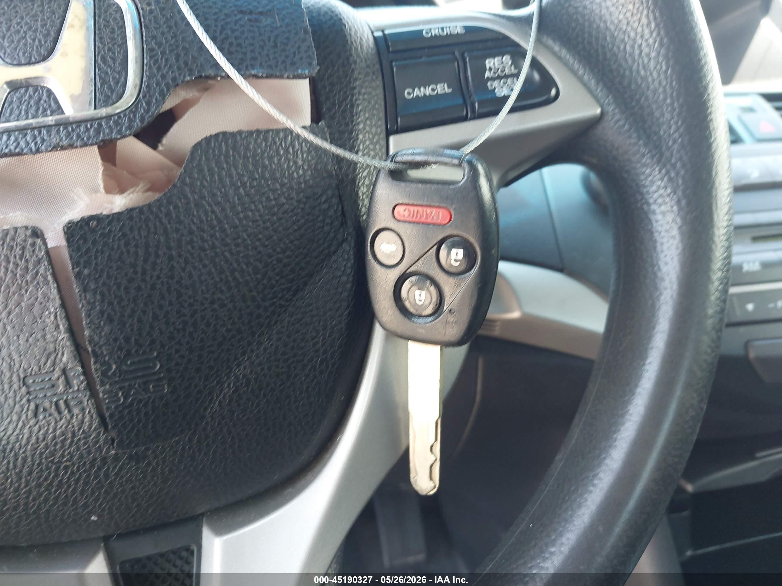 2011 Honda Accord 2.4 Ex Синий vin: 1HGCS1B76BA007878