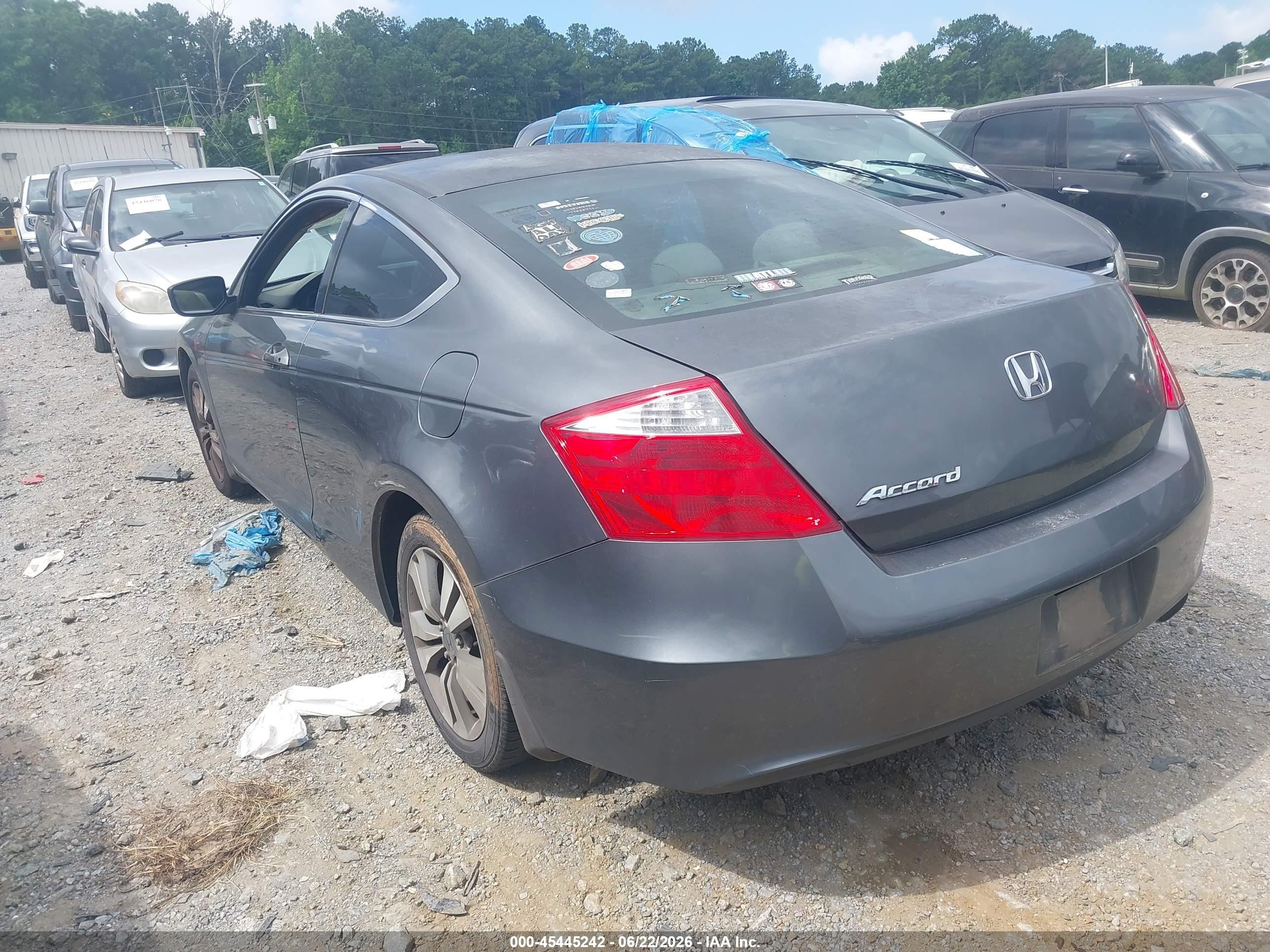 2010 Honda Accord 2.4 Ex Gray vin: 1HGCS1B77AA009959