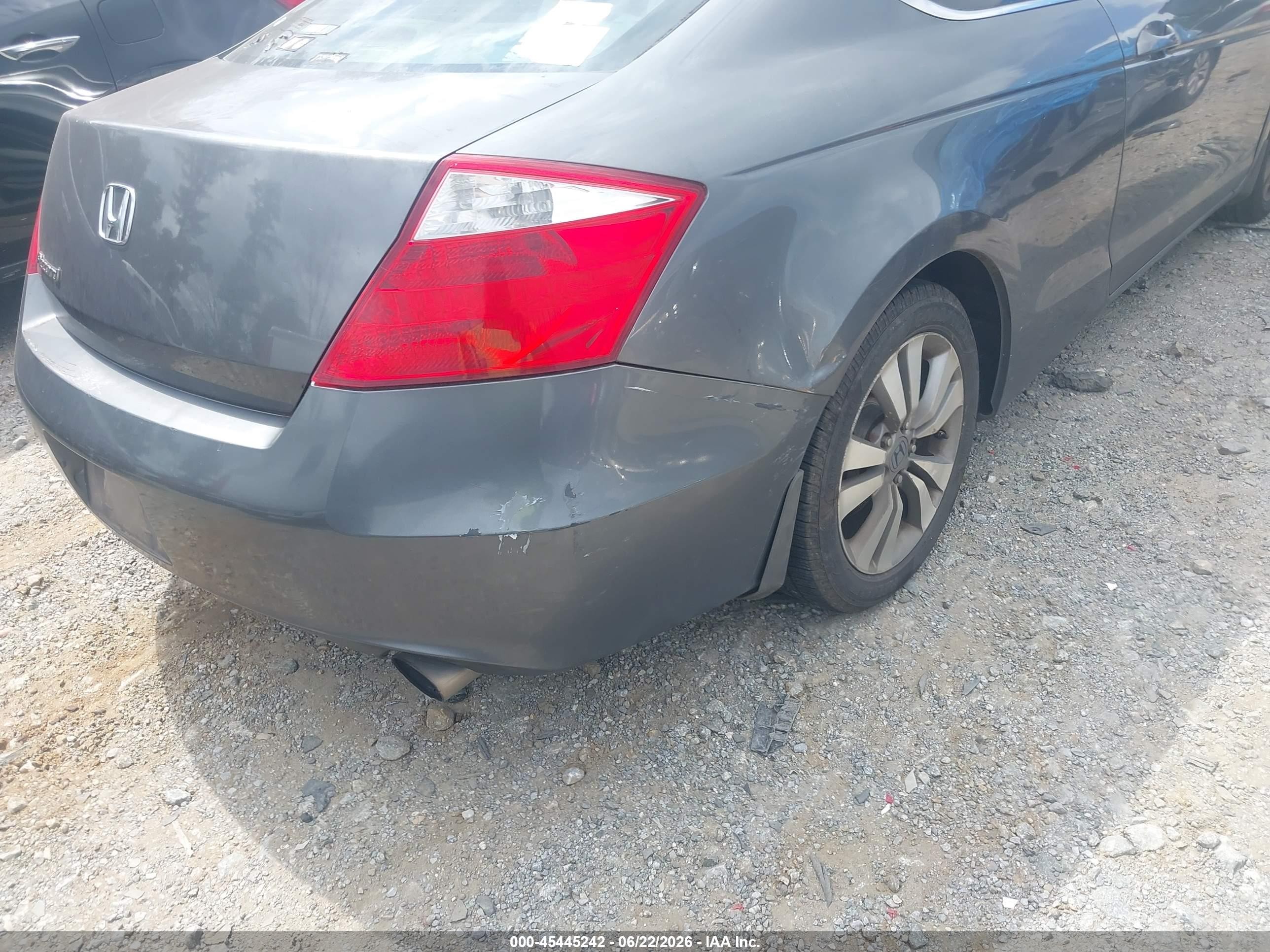 2010 Honda Accord 2.4 Ex Gray vin: 1HGCS1B77AA009959