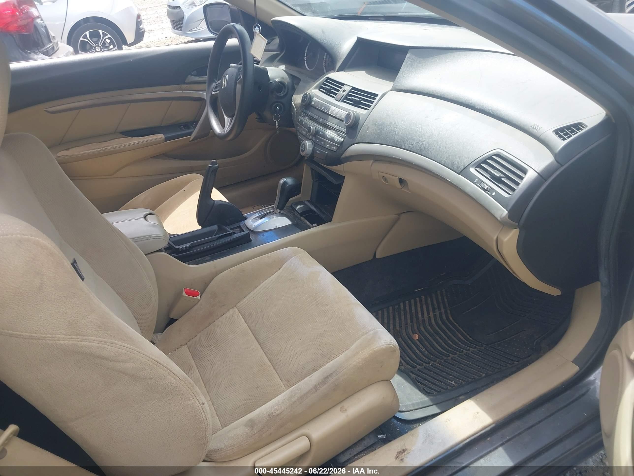 2010 Honda Accord 2.4 Ex Gray vin: 1HGCS1B77AA009959