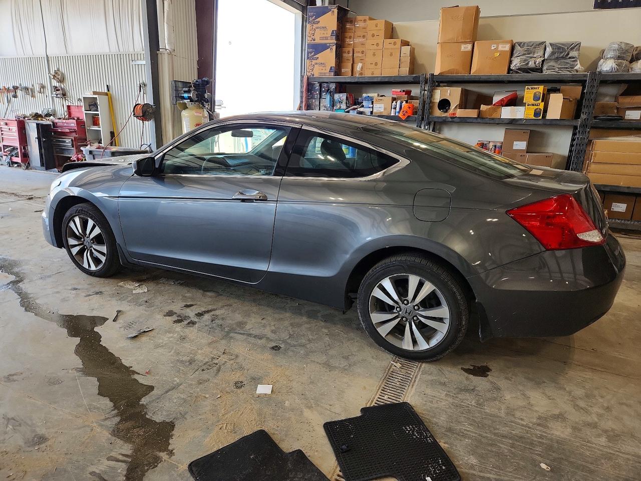 2012 Honda Accord Ex Gray vin: 1HGCS1B77CA008703