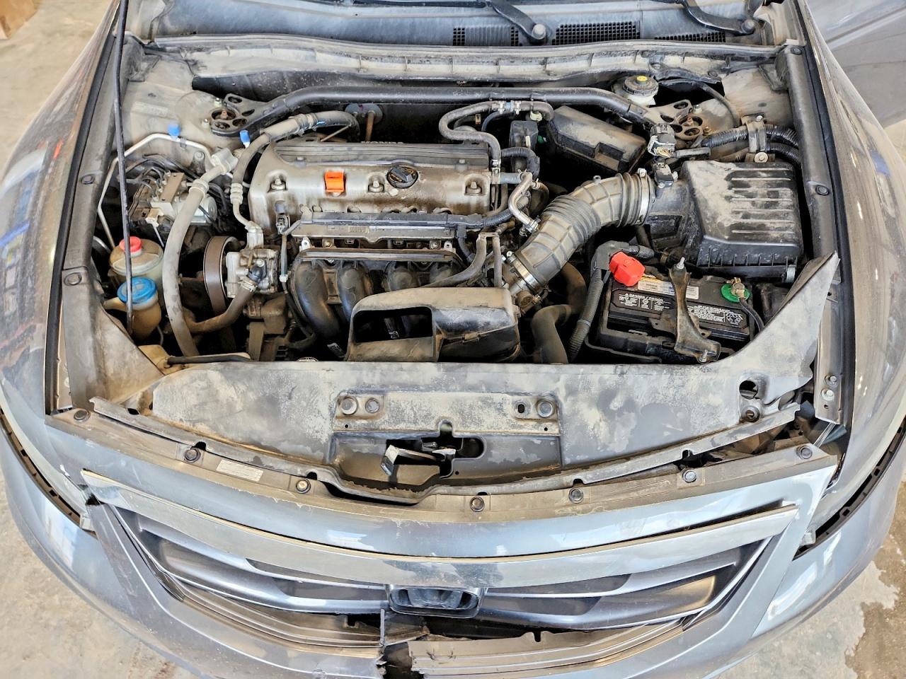 2012 Honda Accord Ex Gray vin: 1HGCS1B77CA008703