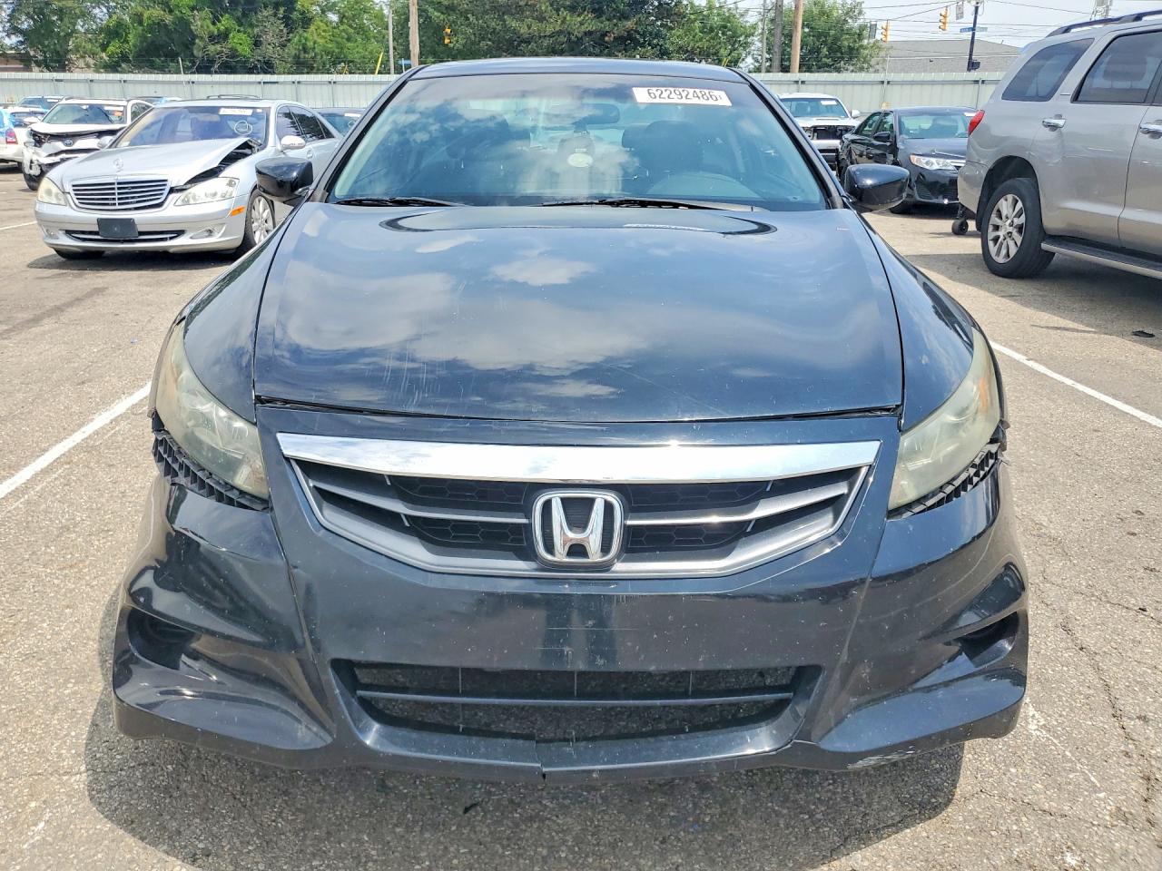 2012 Honda Accord Ex Black vin: 1HGCS1B77CA010872