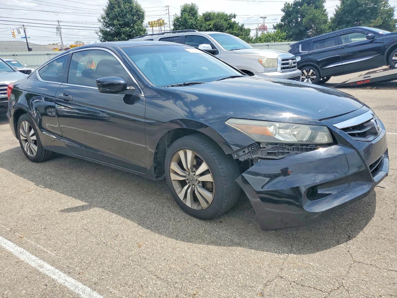 2012 Honda Accord Ex Black vin: 1HGCS1B77CA010872