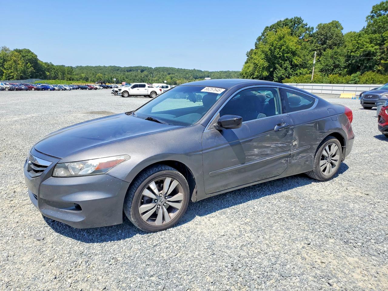 2012 Honda Accord Ex Gray vin: 1HGCS1B77CA018261