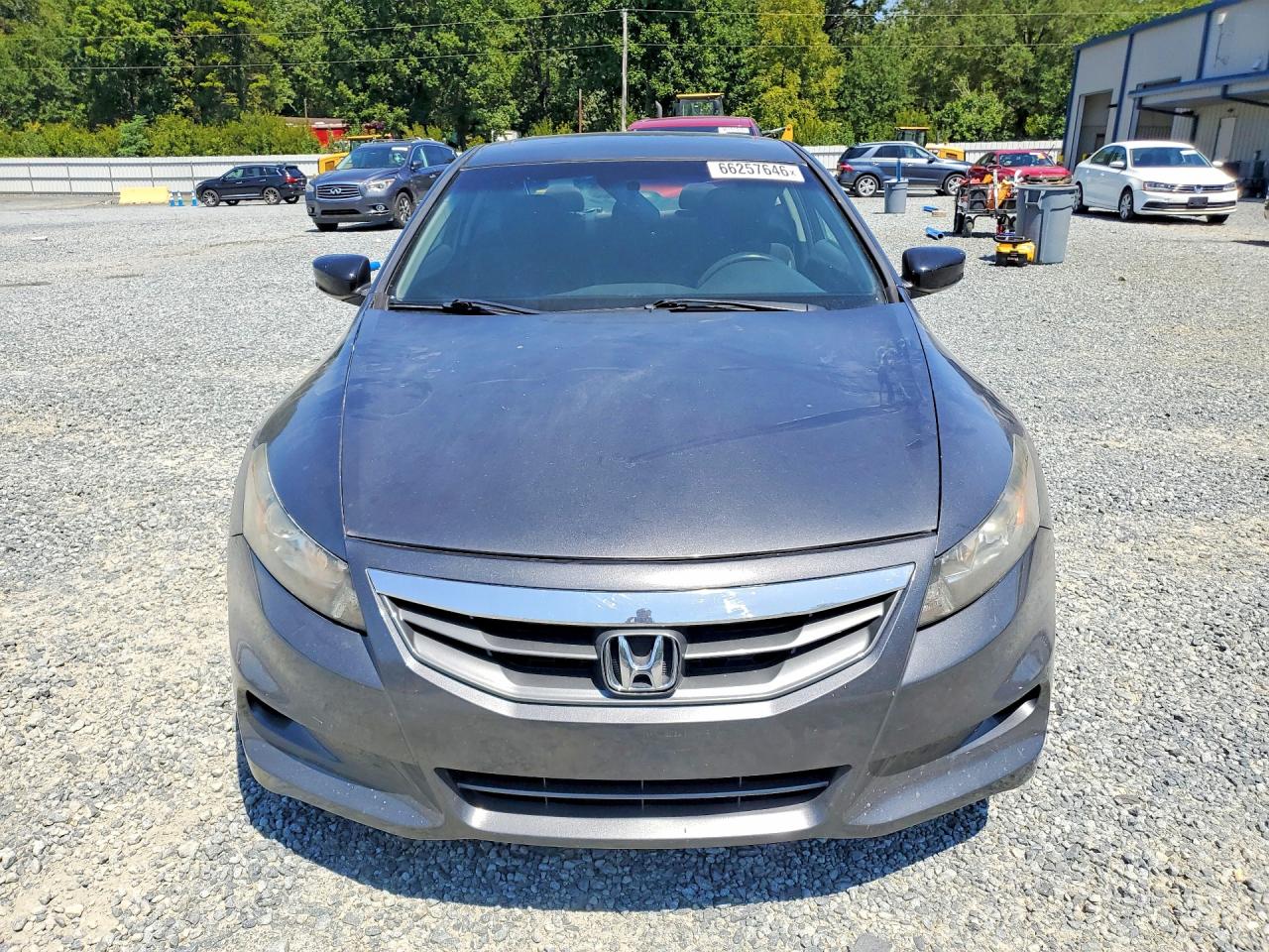 2012 Honda Accord Ex Gray vin: 1HGCS1B77CA018261
