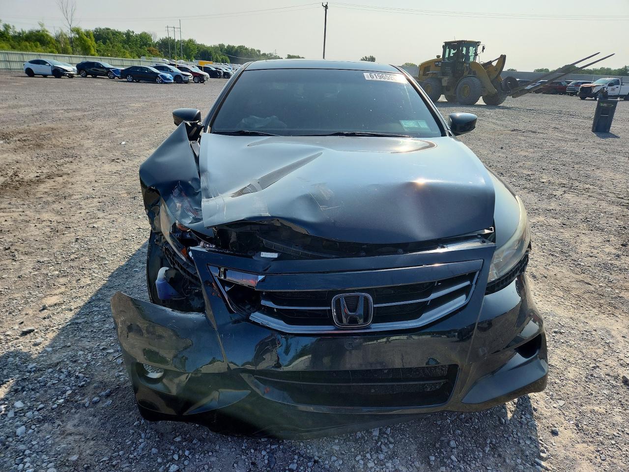 2012 Honda Accord Ex Black vin: 1HGCS1B77CA022259