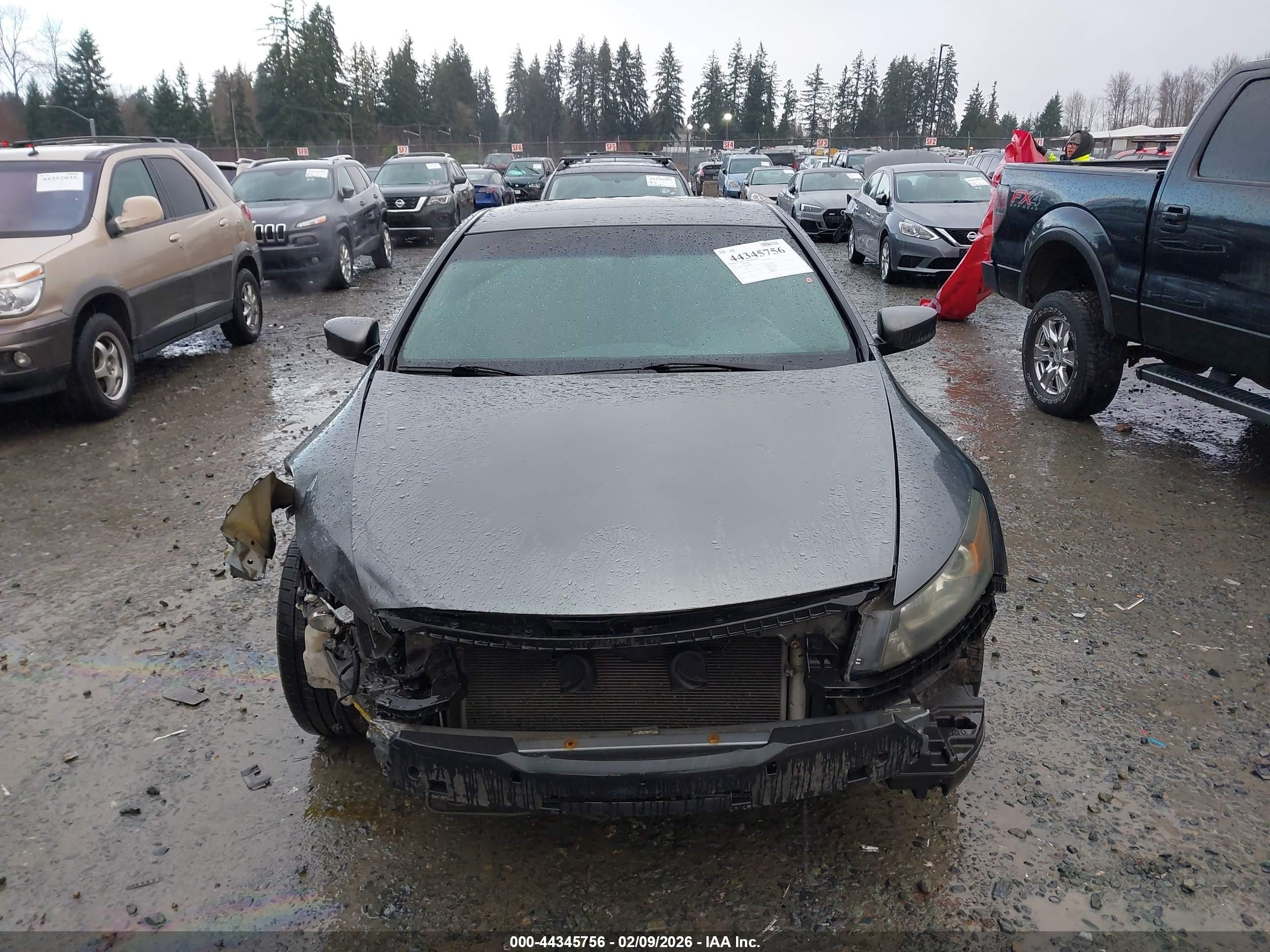 2011 Honda Accord 2.4 Ex Gray vin: 1HGCS1B78BA003301